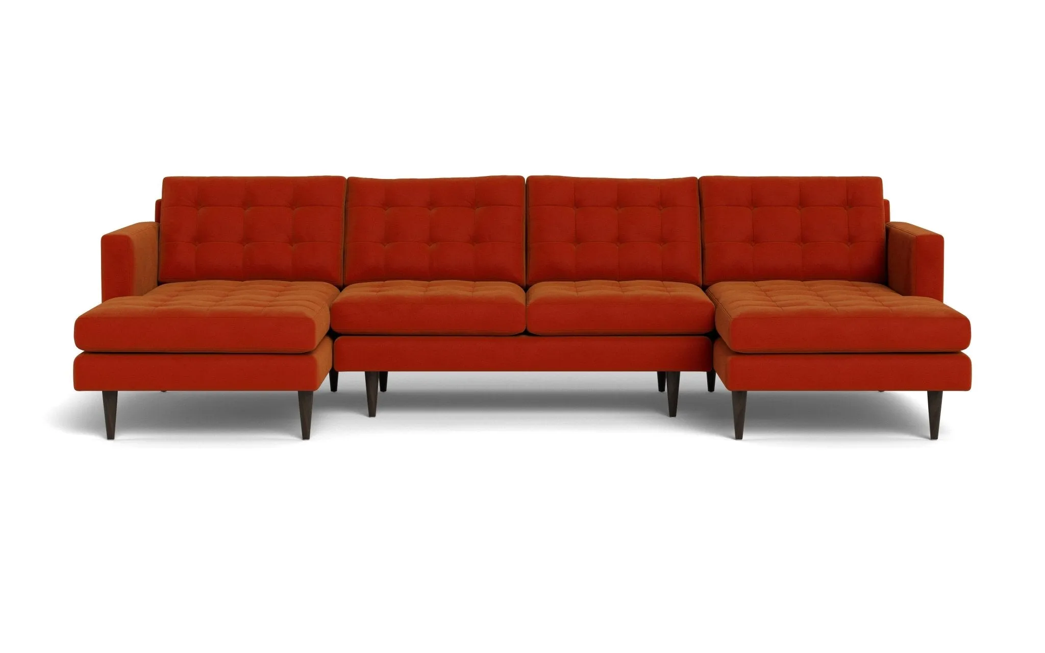 Wallace 126" Double Chaise U Sectional