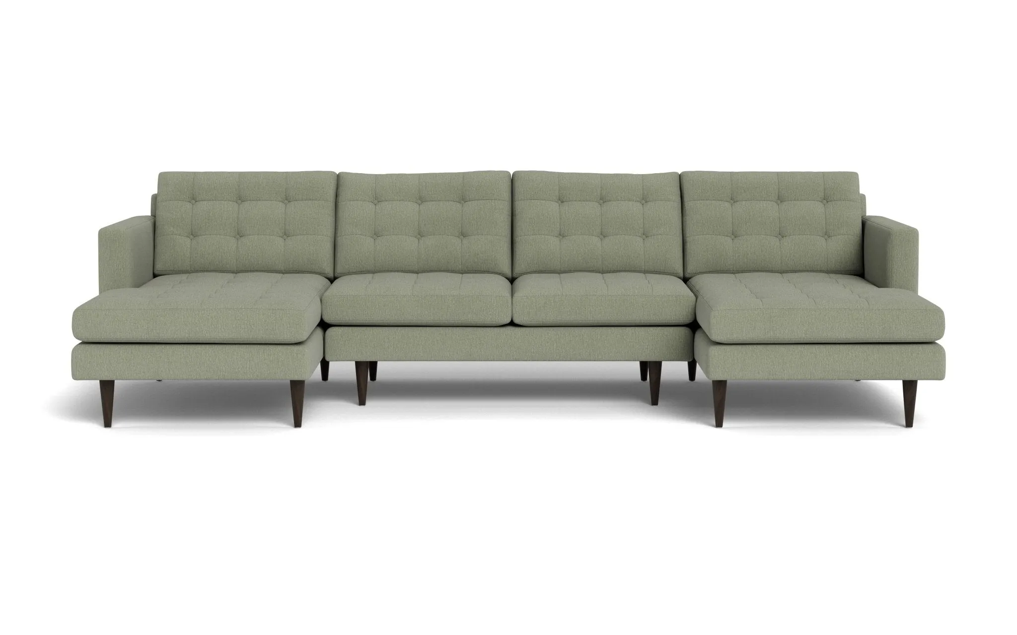 Wallace 126" Double Chaise U Sectional