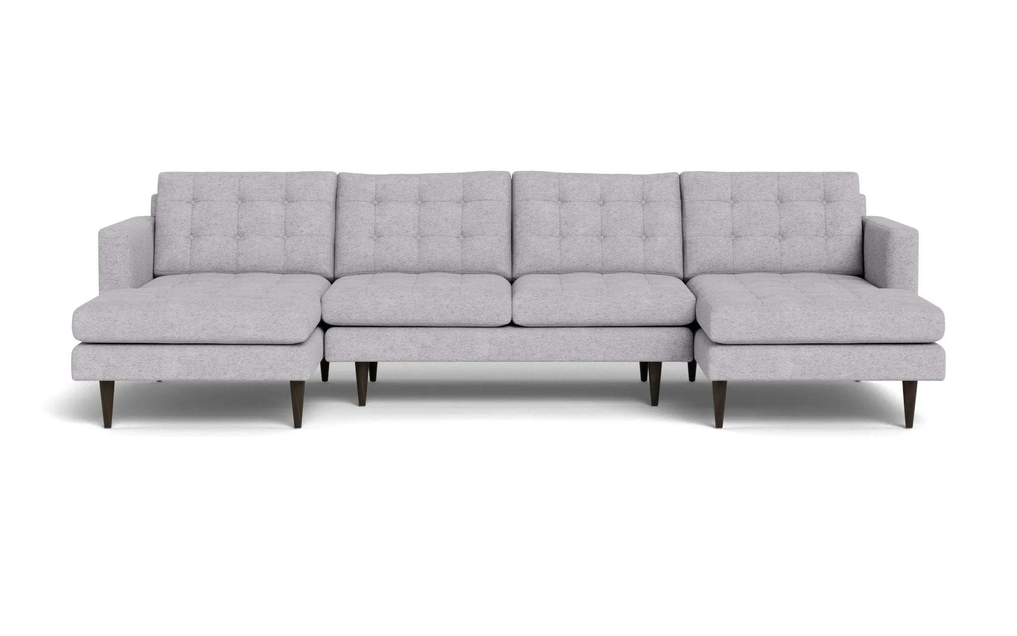 Wallace 126" Double Chaise U Sectional