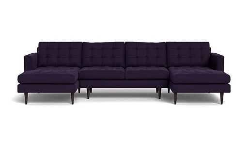 Wallace 126" Double Chaise U Sectional