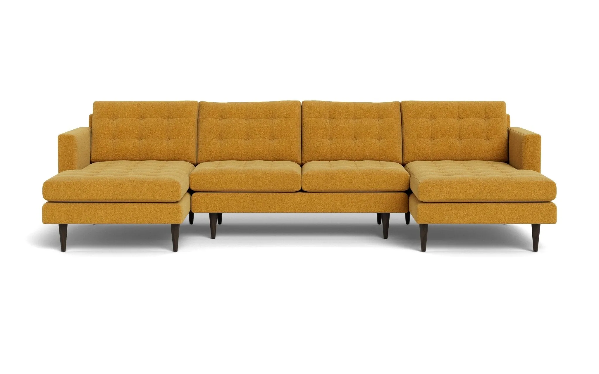 Wallace 126" Double Chaise U Sectional