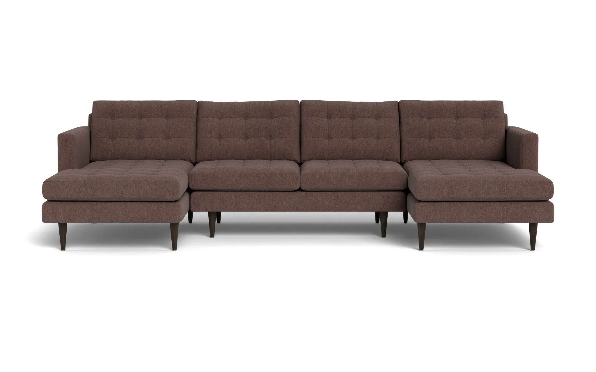 Wallace 126" Double Chaise U Sectional