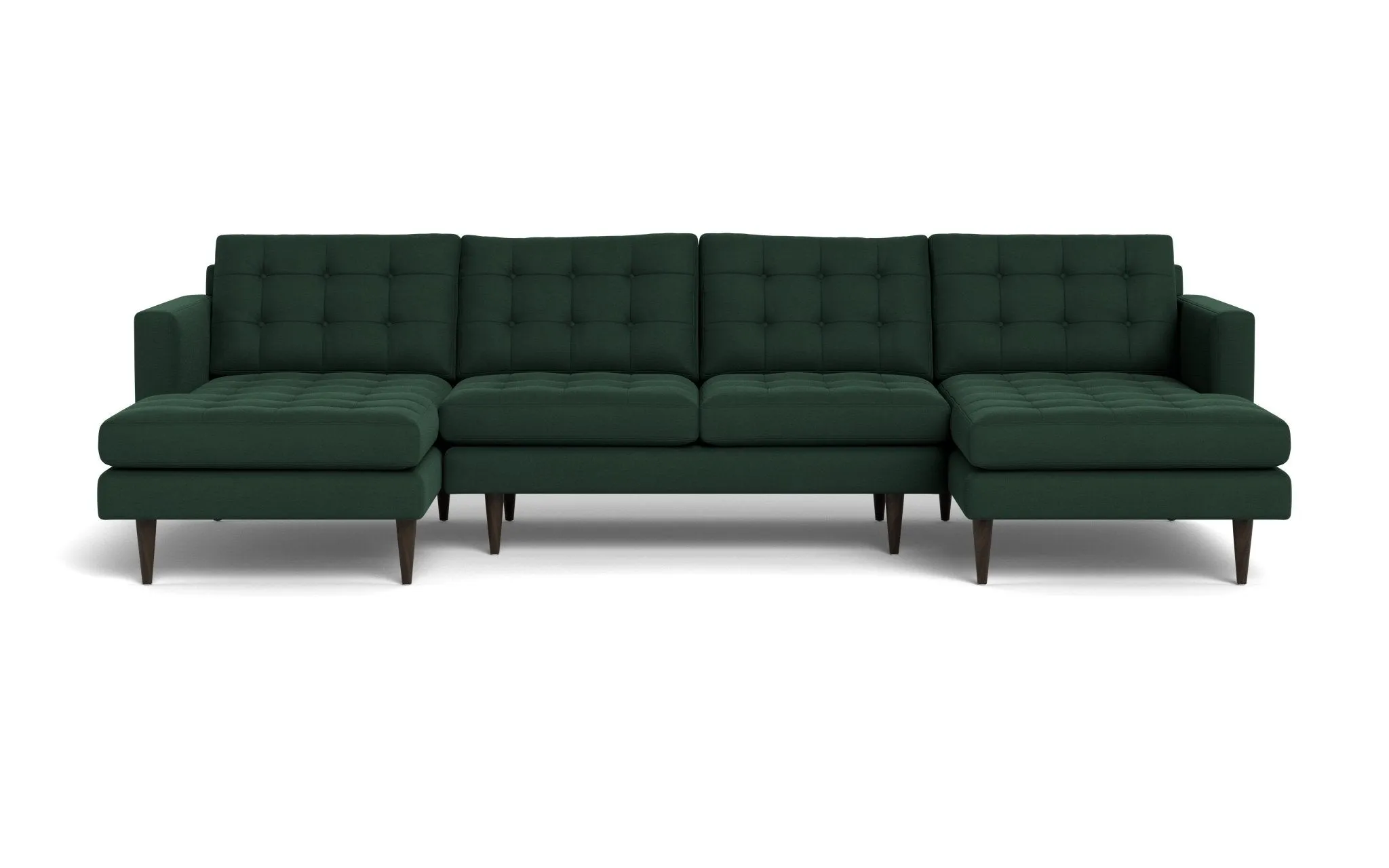 Wallace 126" Double Chaise U Sectional