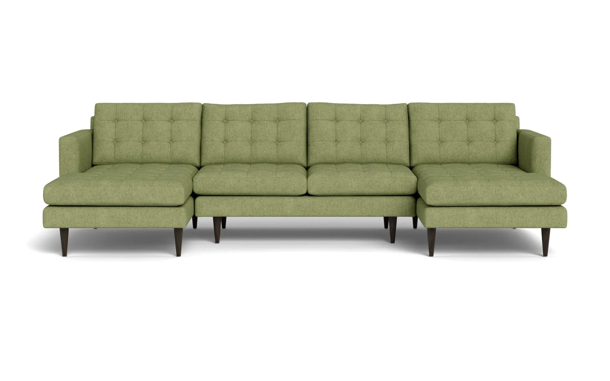 Wallace 126" Double Chaise U Sectional