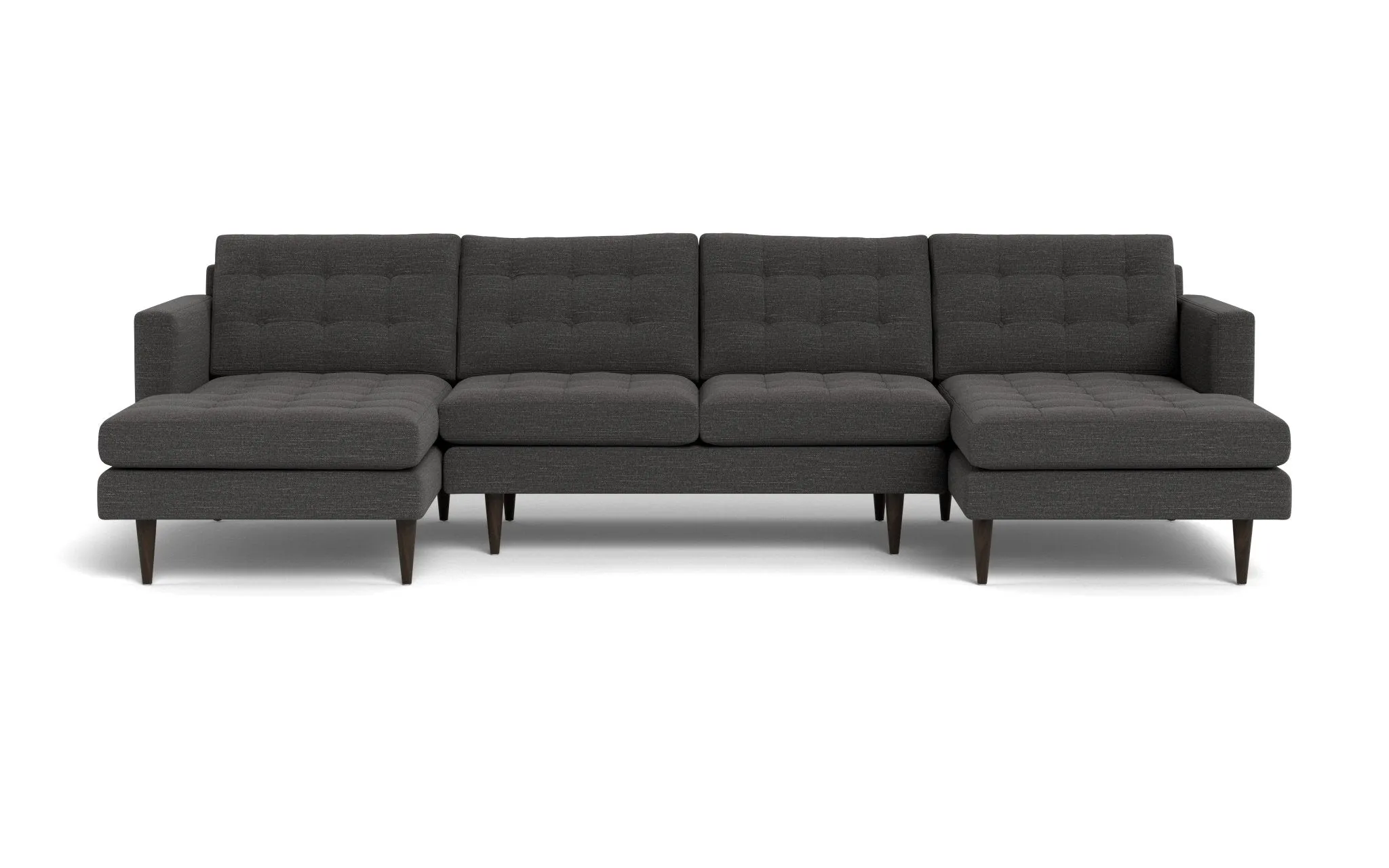 Wallace 126" Double Chaise U Sectional