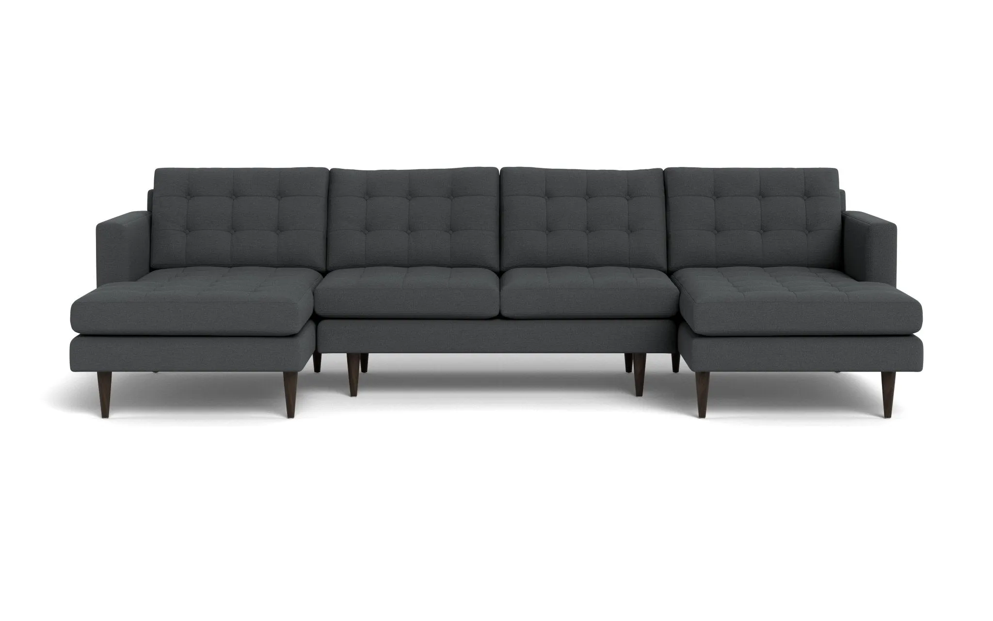 Wallace 126" Double Chaise U Sectional