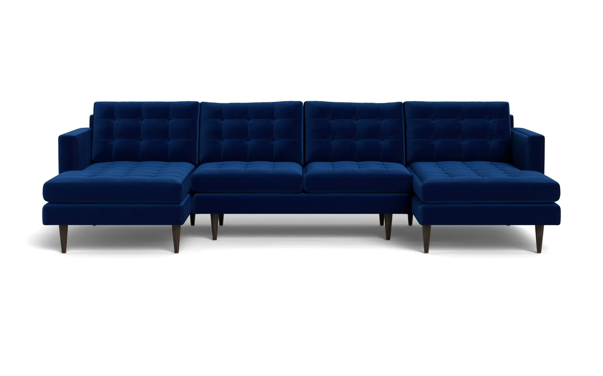 Wallace 126" Double Chaise U Sectional