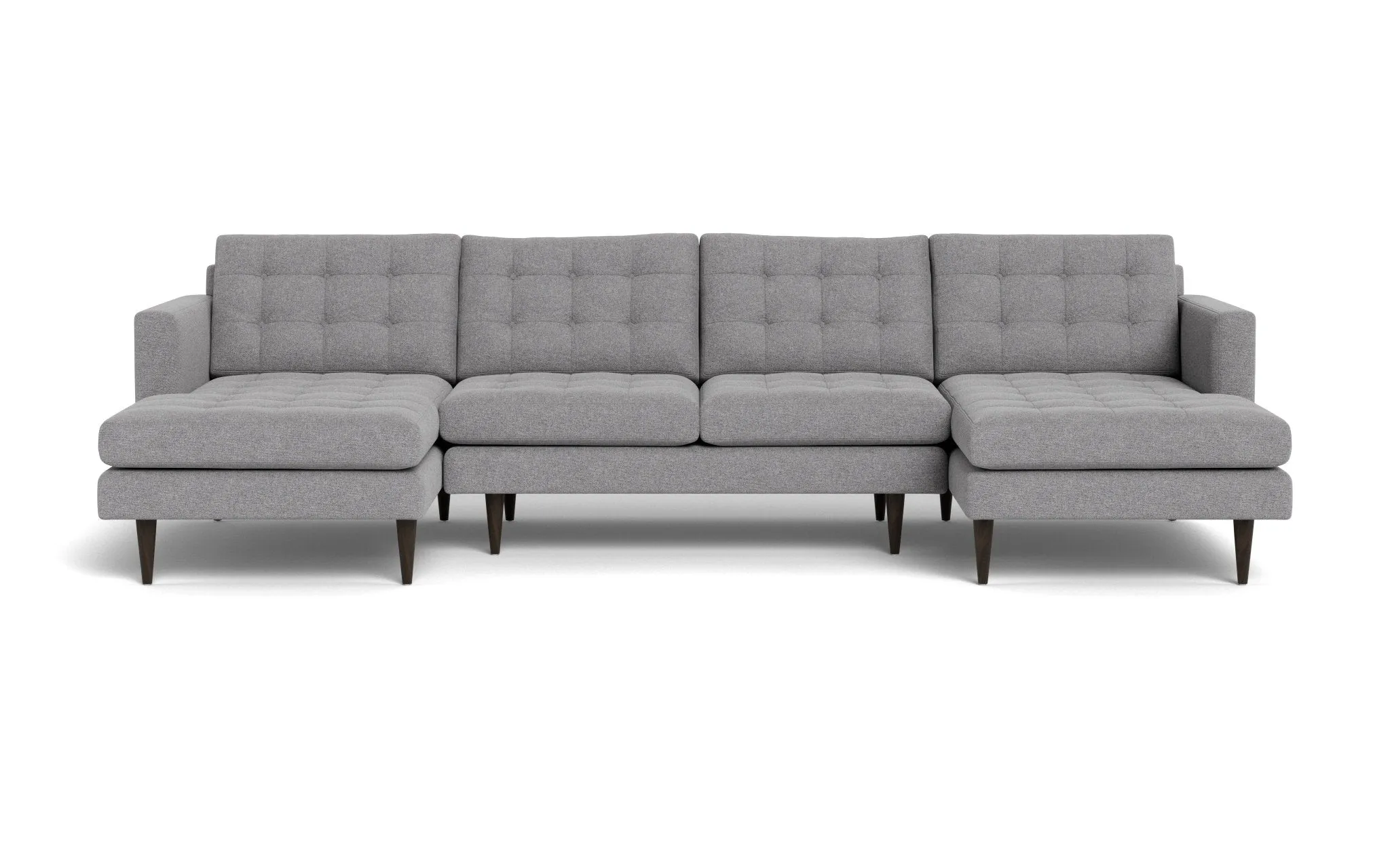 Wallace 126" Double Chaise U Sectional