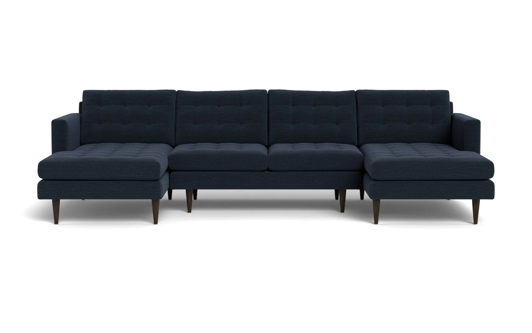 Wallace 126" Double Chaise U Sectional