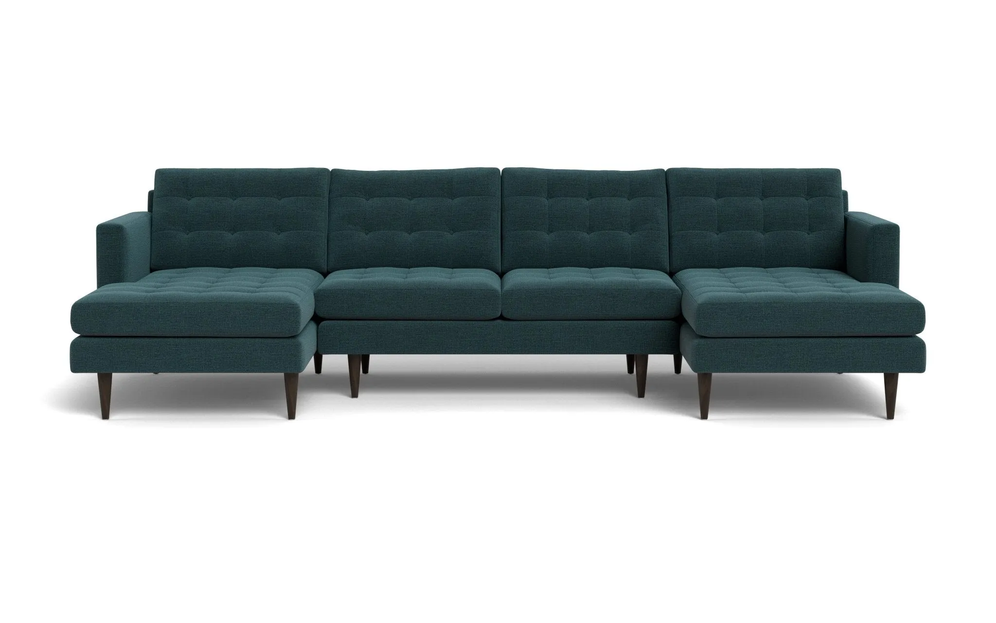 Wallace 126" Double Chaise U Sectional