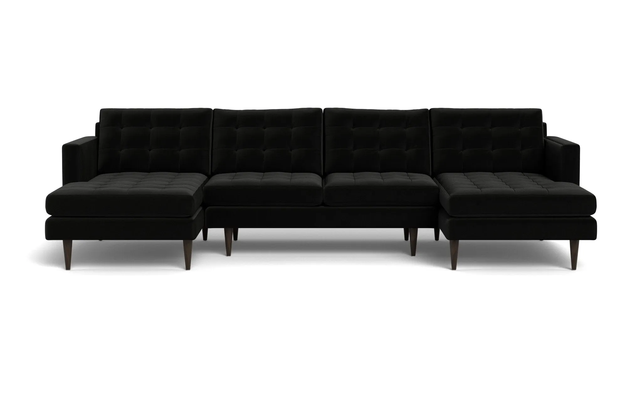 Wallace 126" Double Chaise U Sectional