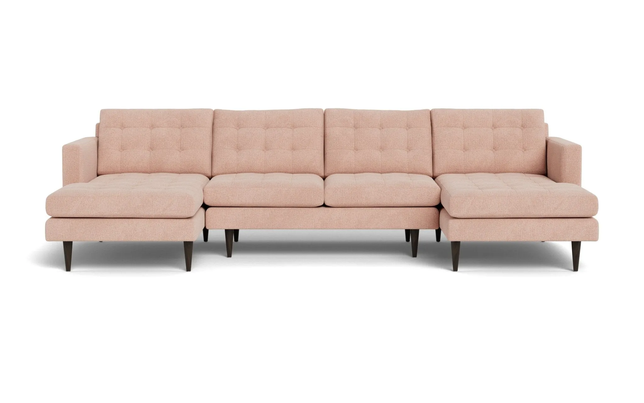 Wallace 126" Double Chaise U Sectional
