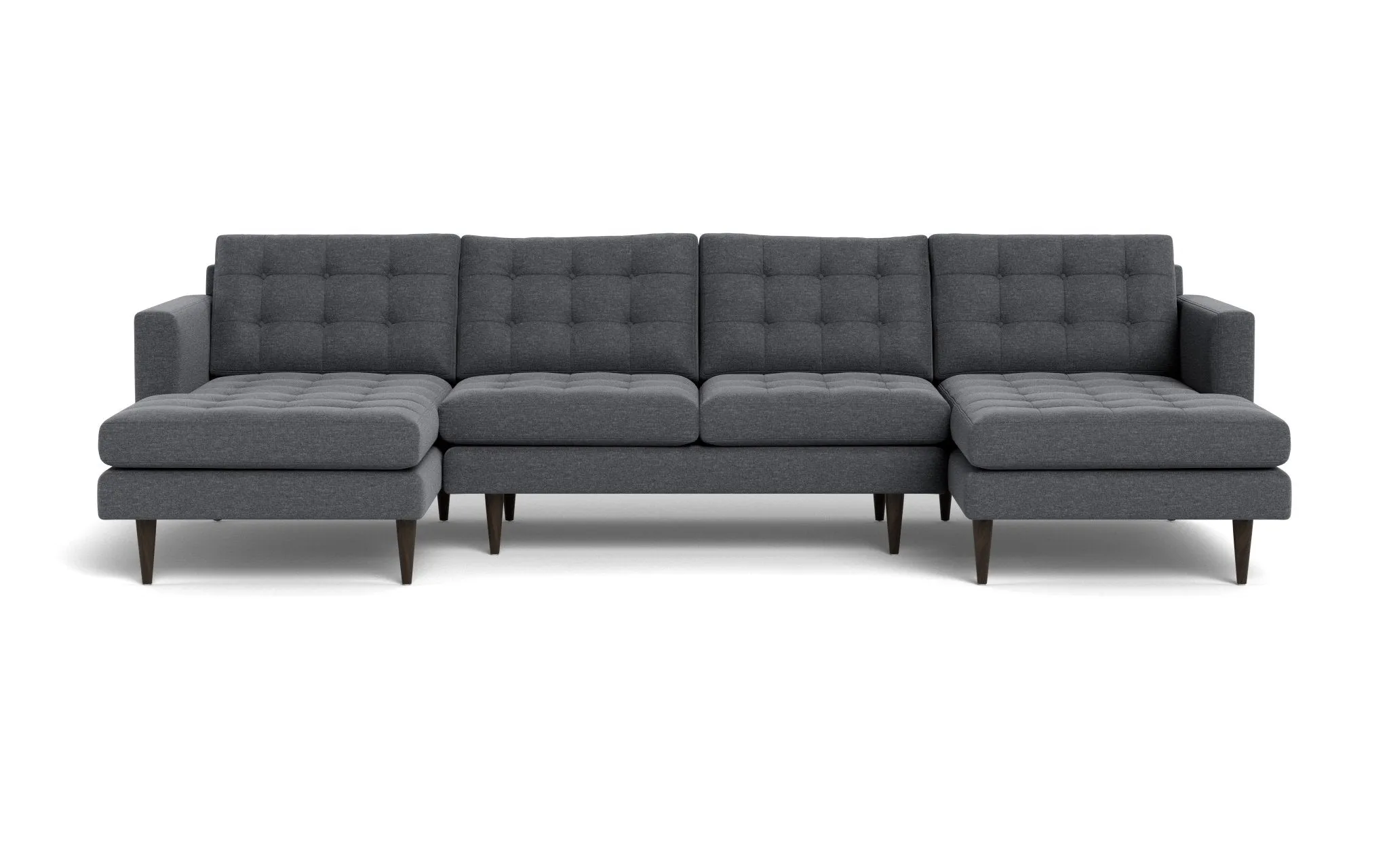 Wallace 126" Double Chaise U Sectional