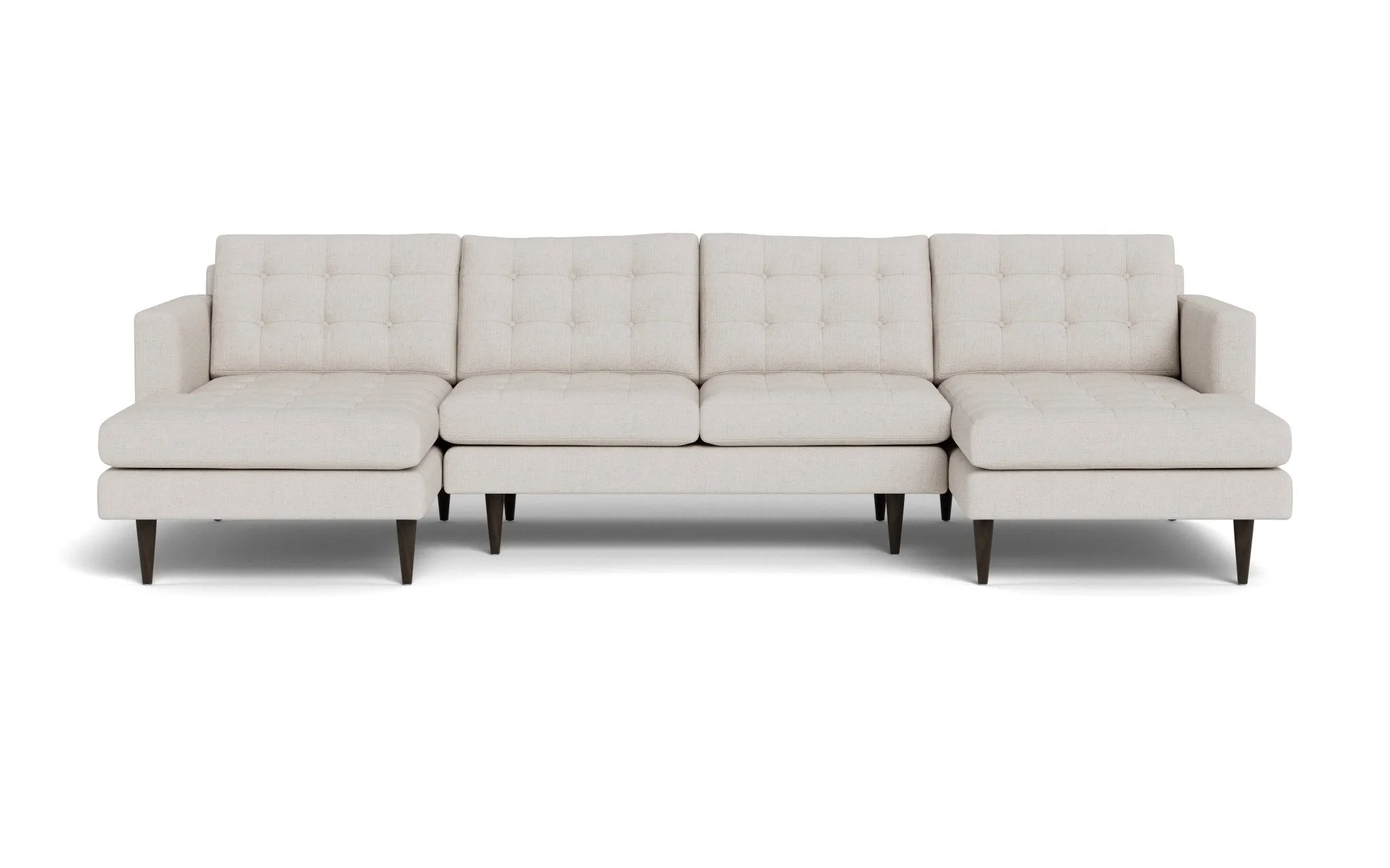 Wallace 126" Double Chaise U Sectional