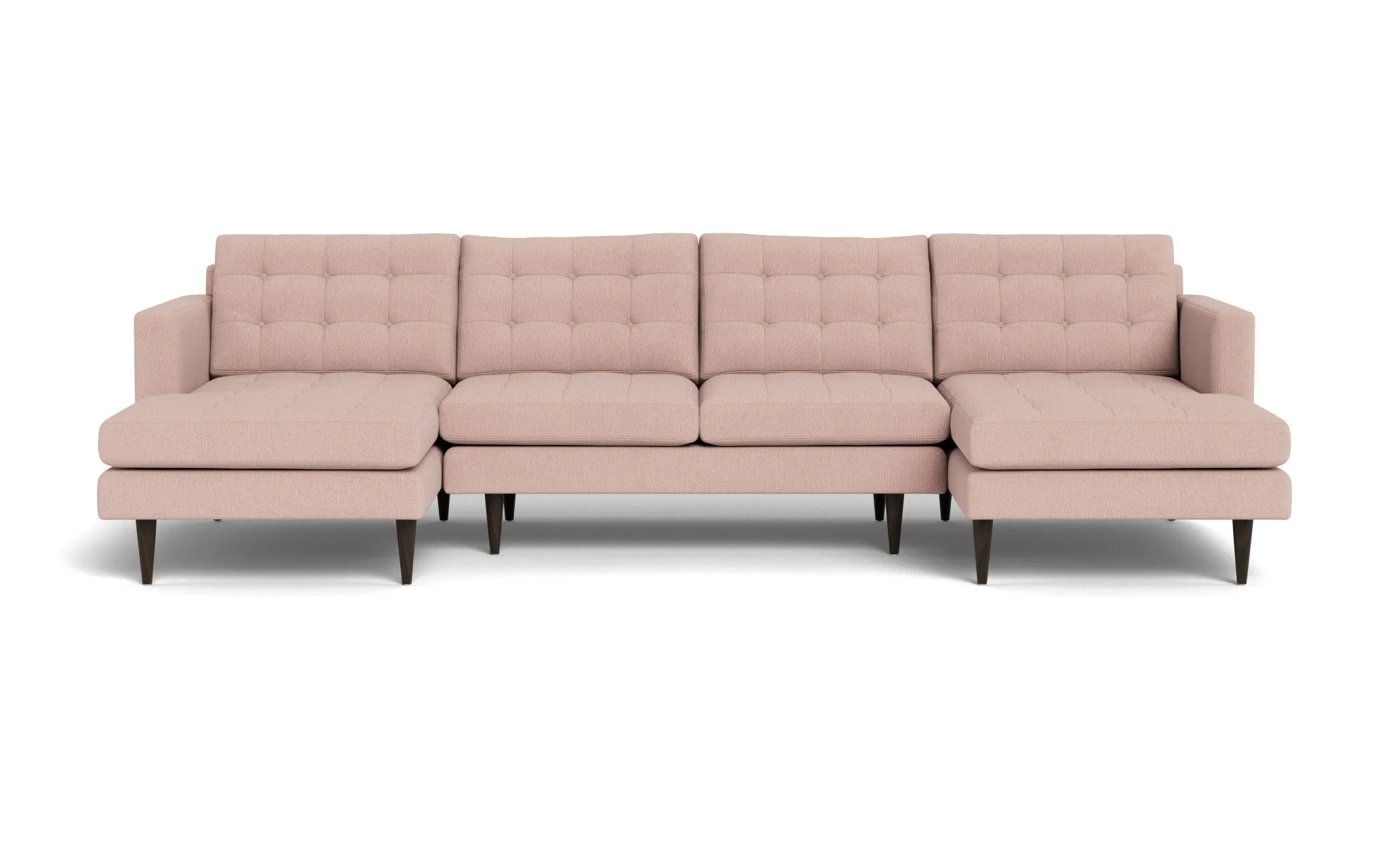 Wallace 126" Double Chaise U Sectional