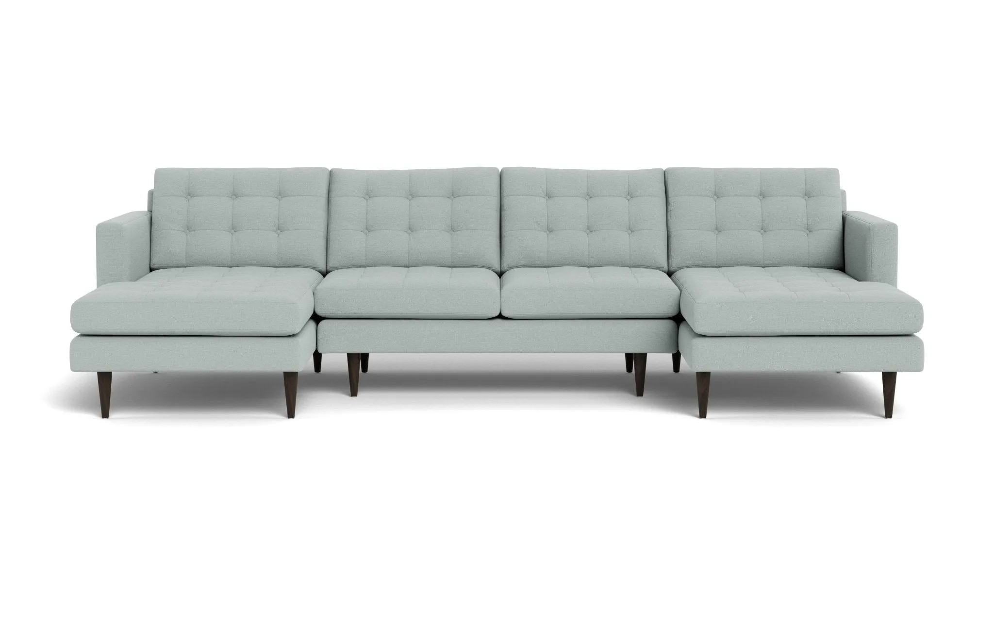 Wallace 126" Double Chaise U Sectional