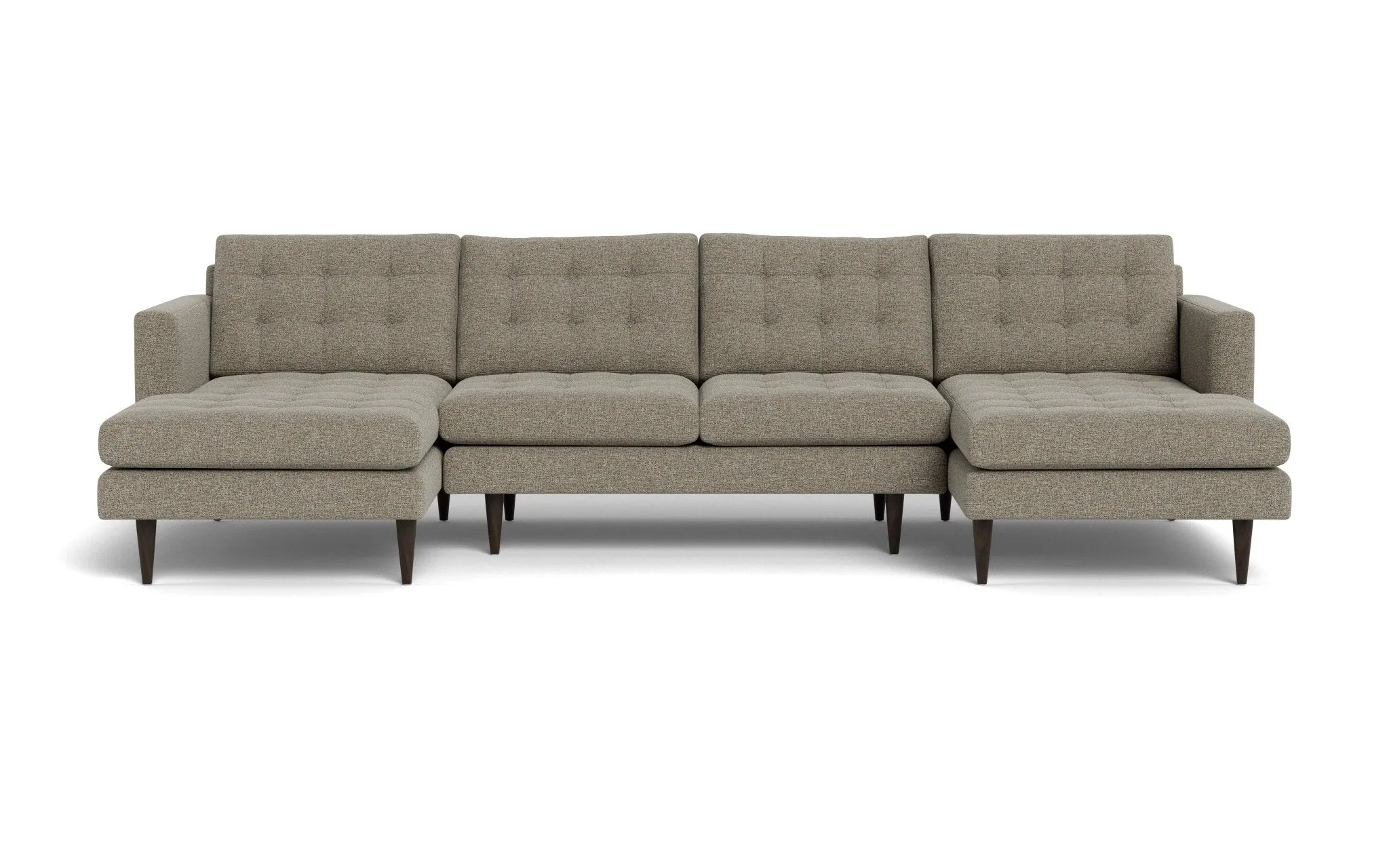Wallace 126" Double Chaise U Sectional