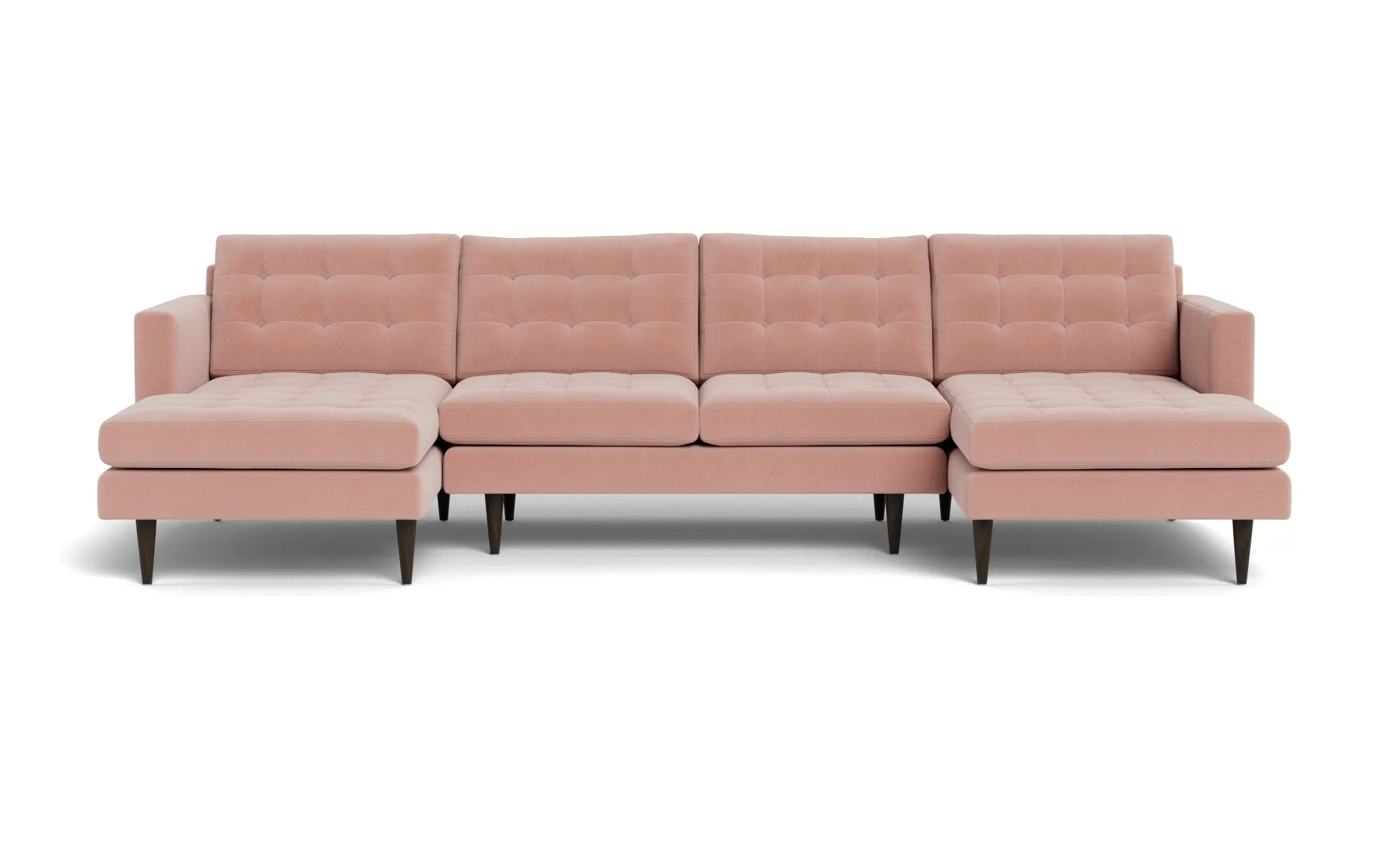 Wallace 126" Double Chaise U Sectional