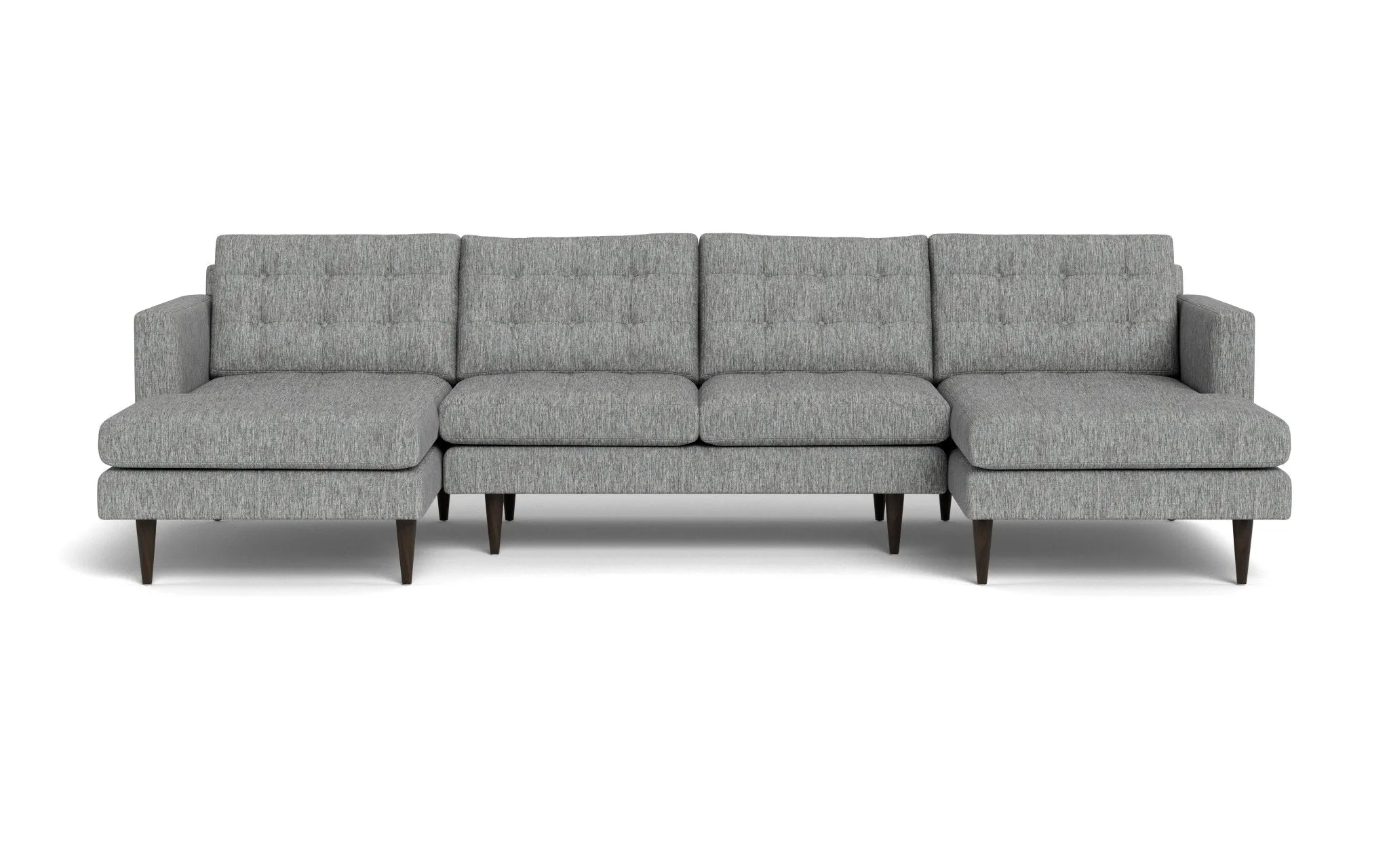 Wallace 126" Double Chaise U Sectional