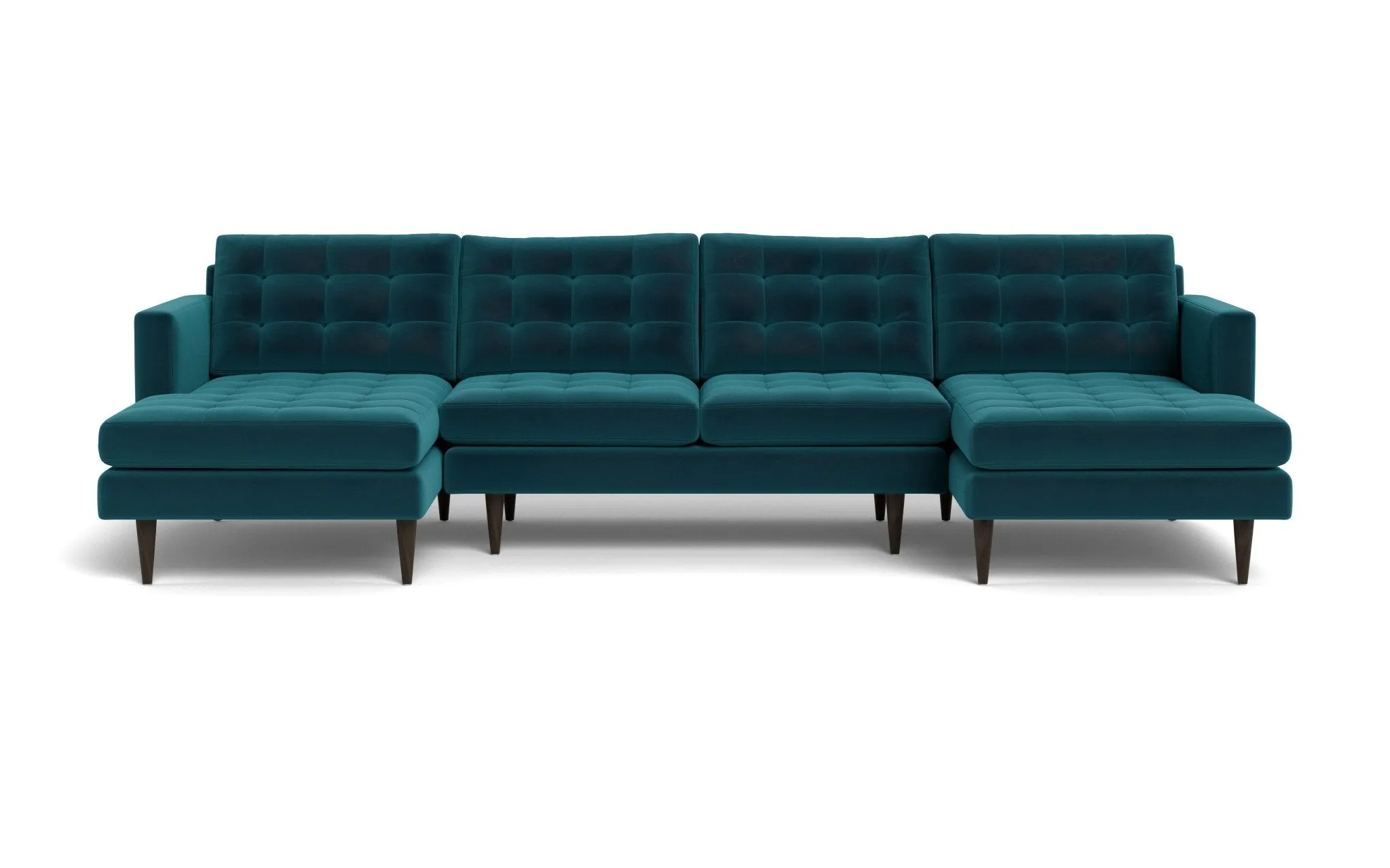 Wallace 126" Double Chaise U Sectional