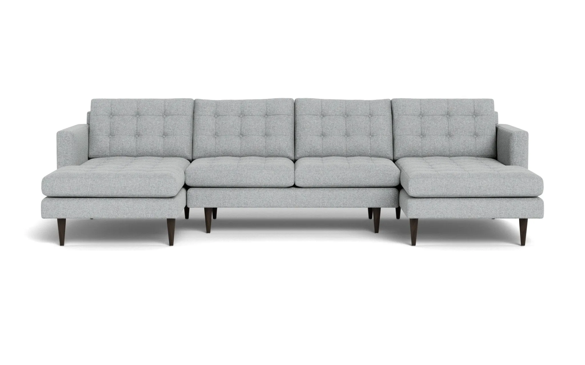 Wallace 126" Double Chaise U Sectional