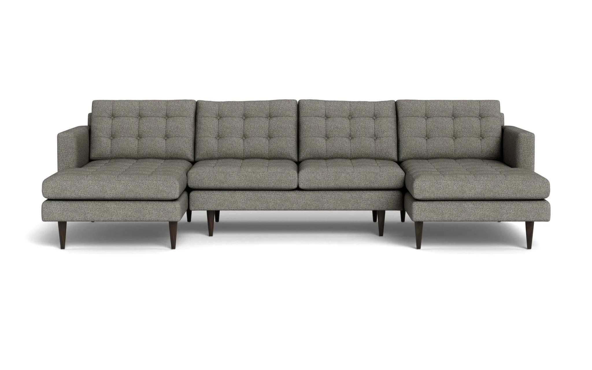 Wallace 126" Double Chaise U Sectional