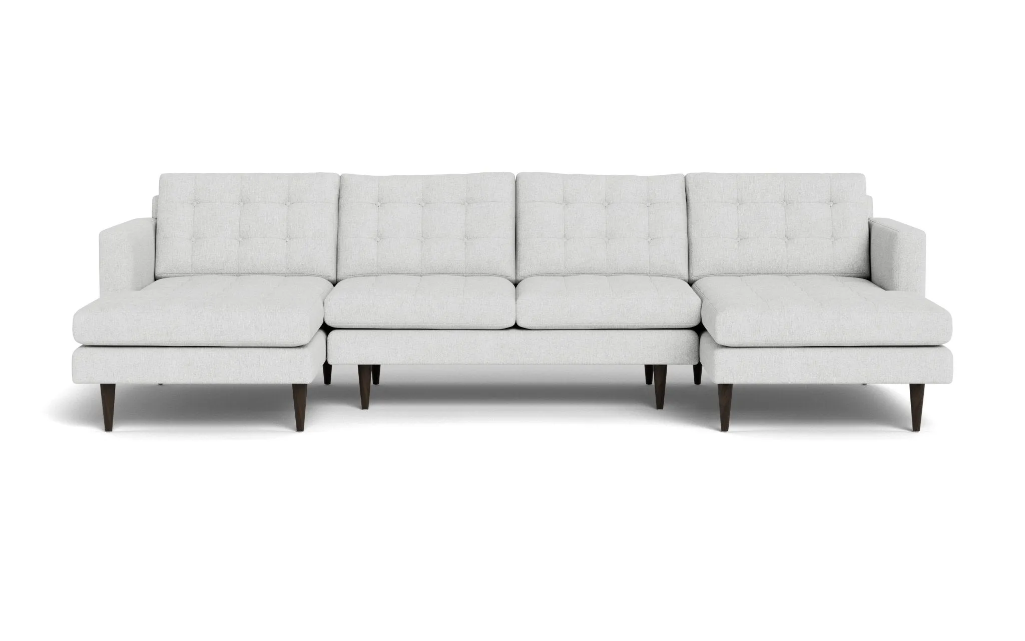 Wallace 126" Double Chaise U Sectional