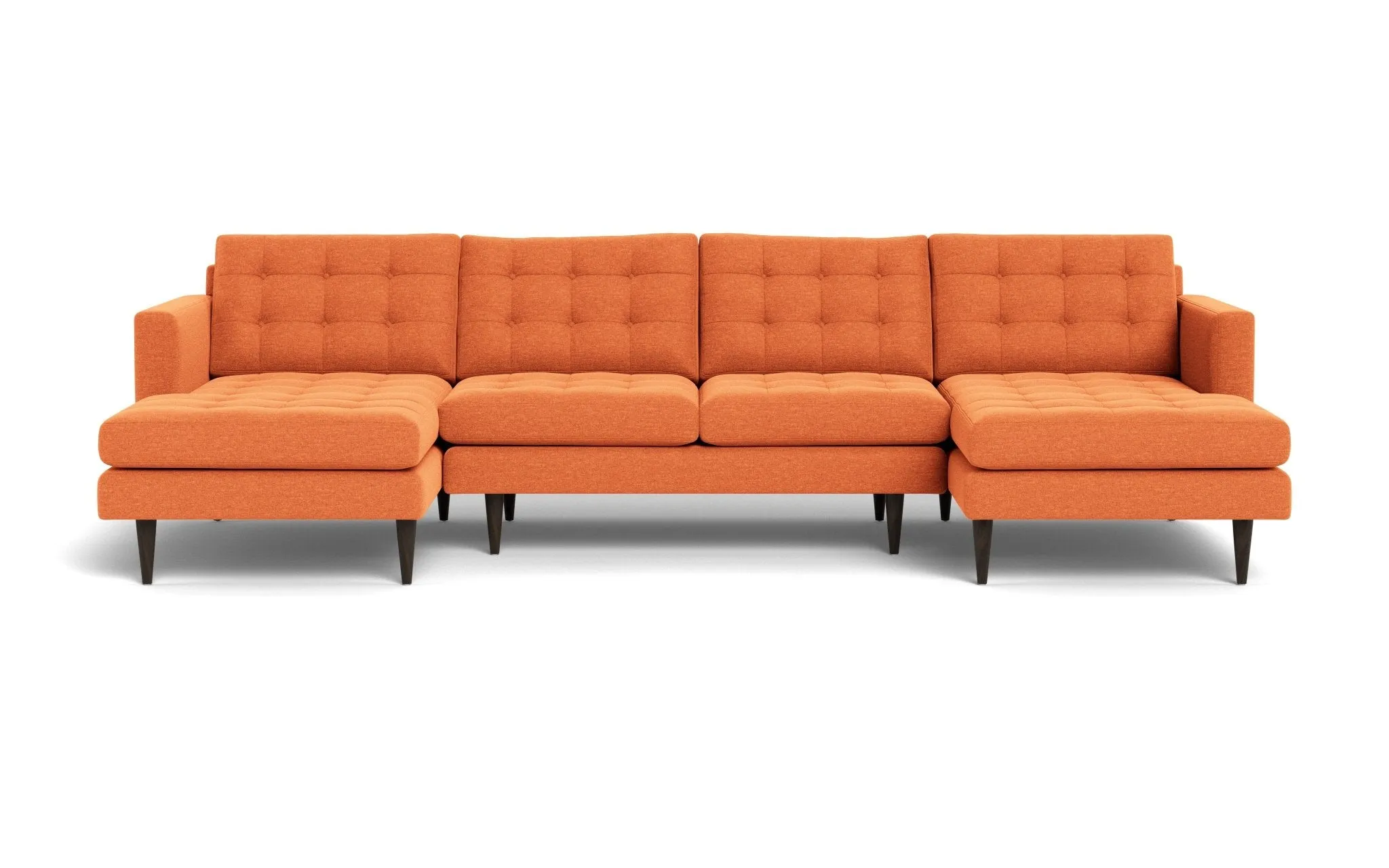 Wallace 126" Double Chaise U Sectional