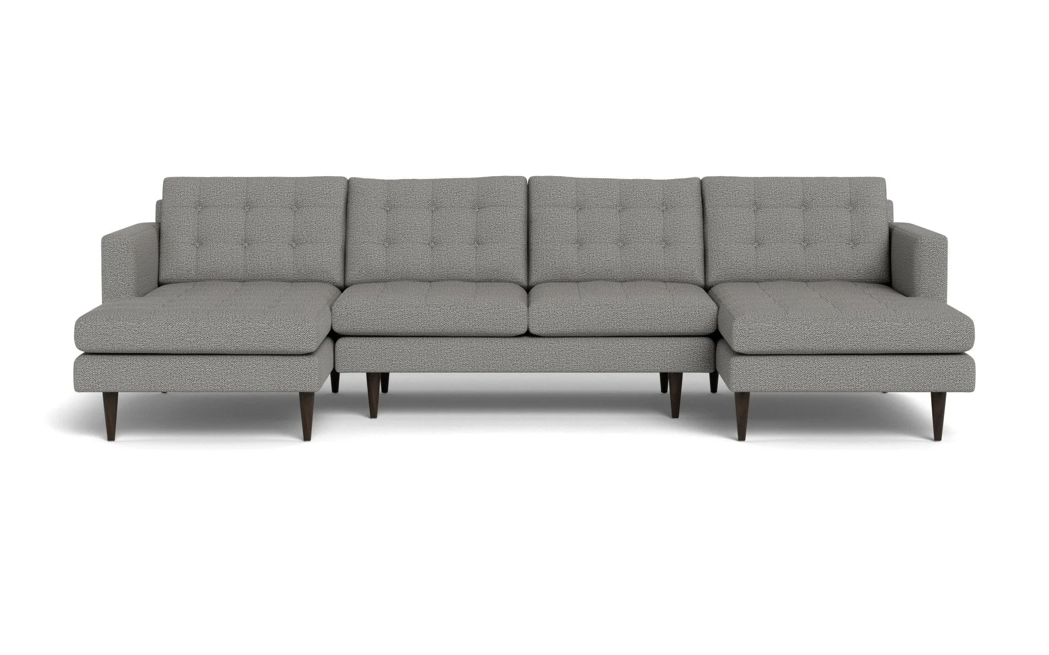 Wallace 126" Double Chaise U Sectional