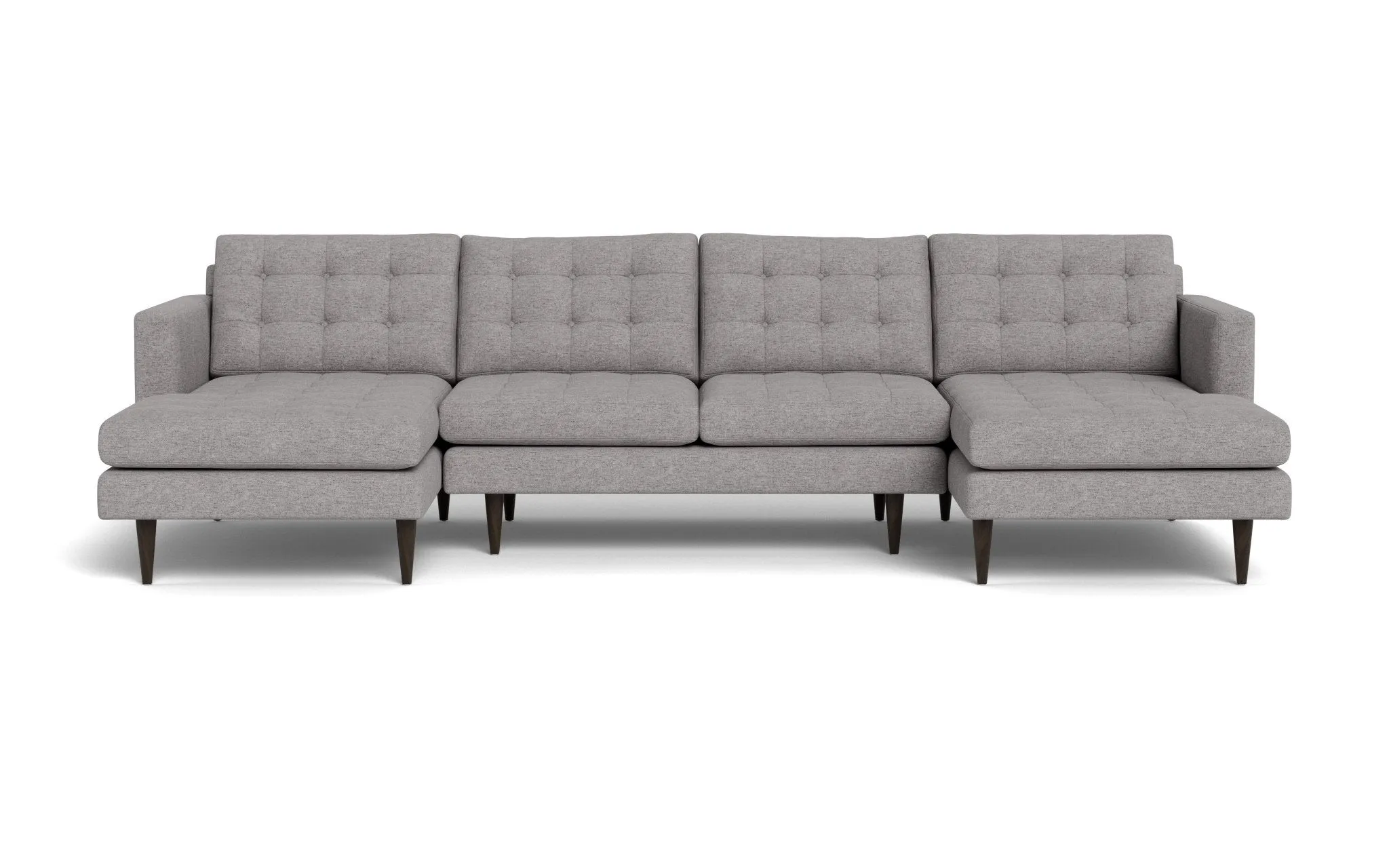 Wallace 126" Double Chaise U Sectional