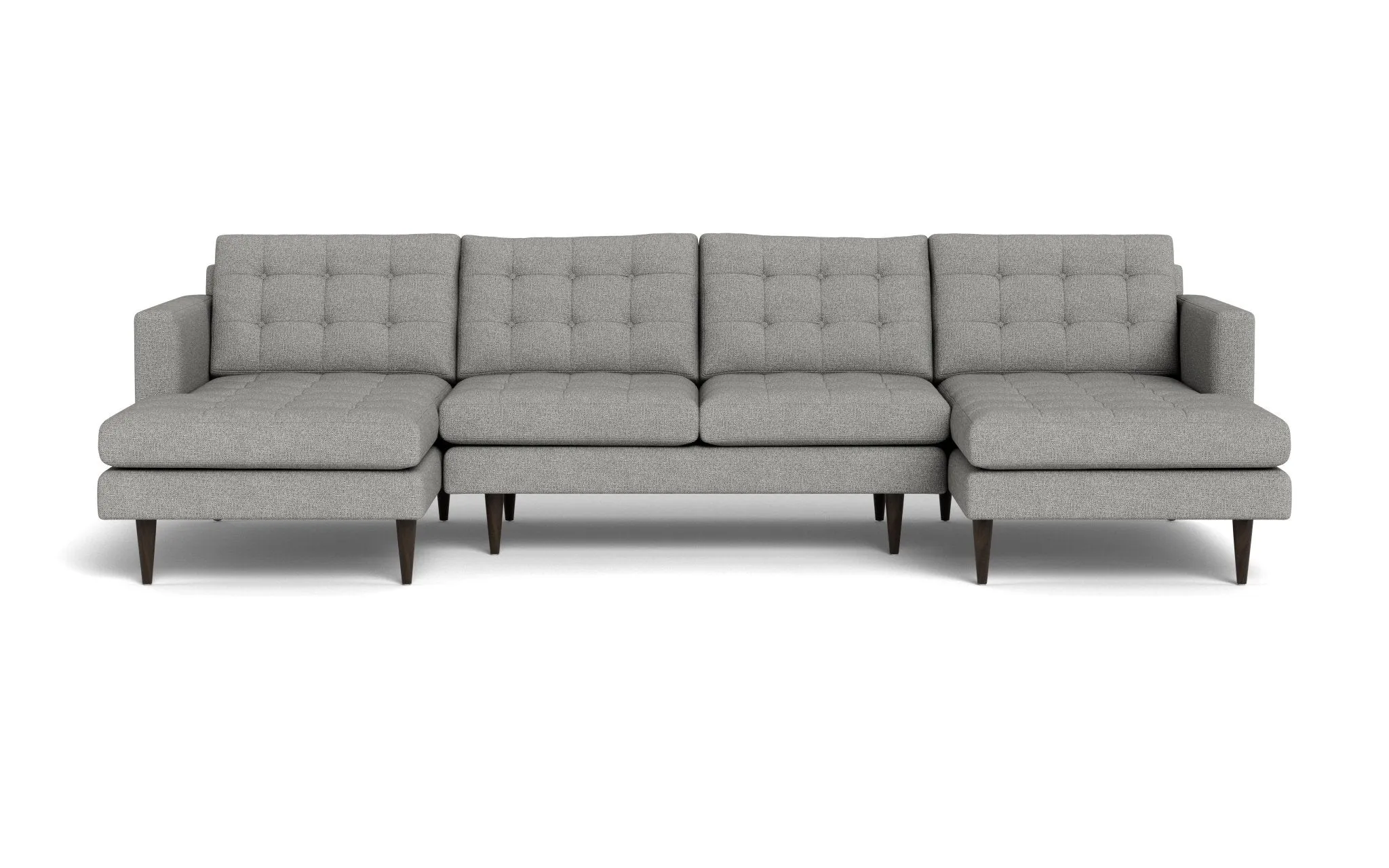Wallace 126" Double Chaise U Sectional
