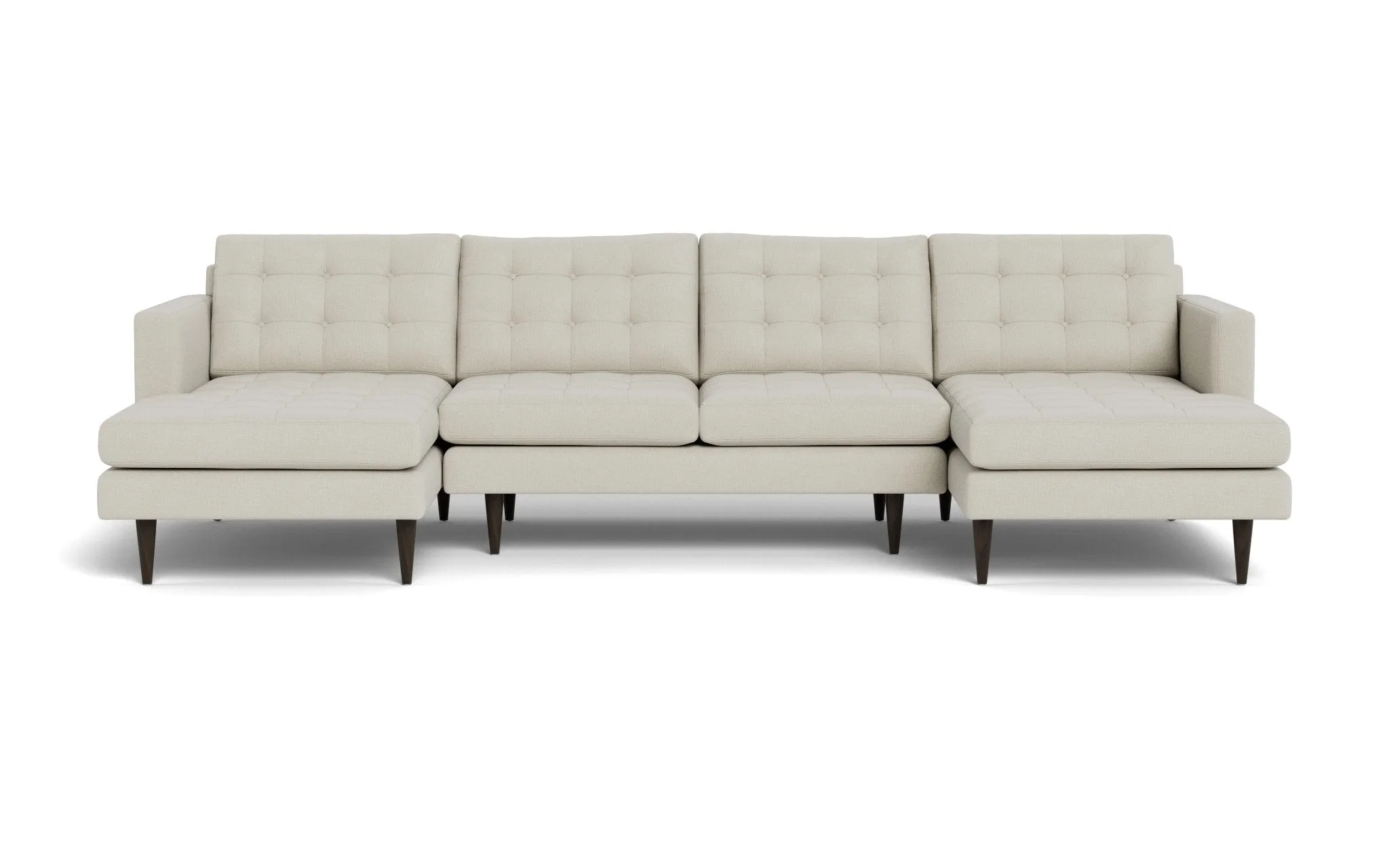 Wallace 126" Double Chaise U Sectional