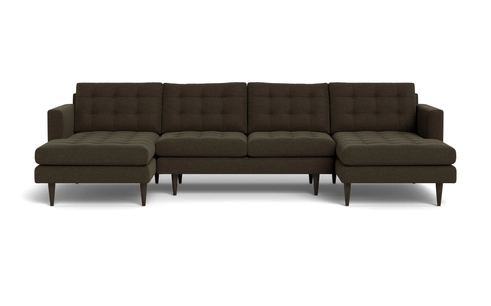 Wallace 126" Double Chaise U Sectional