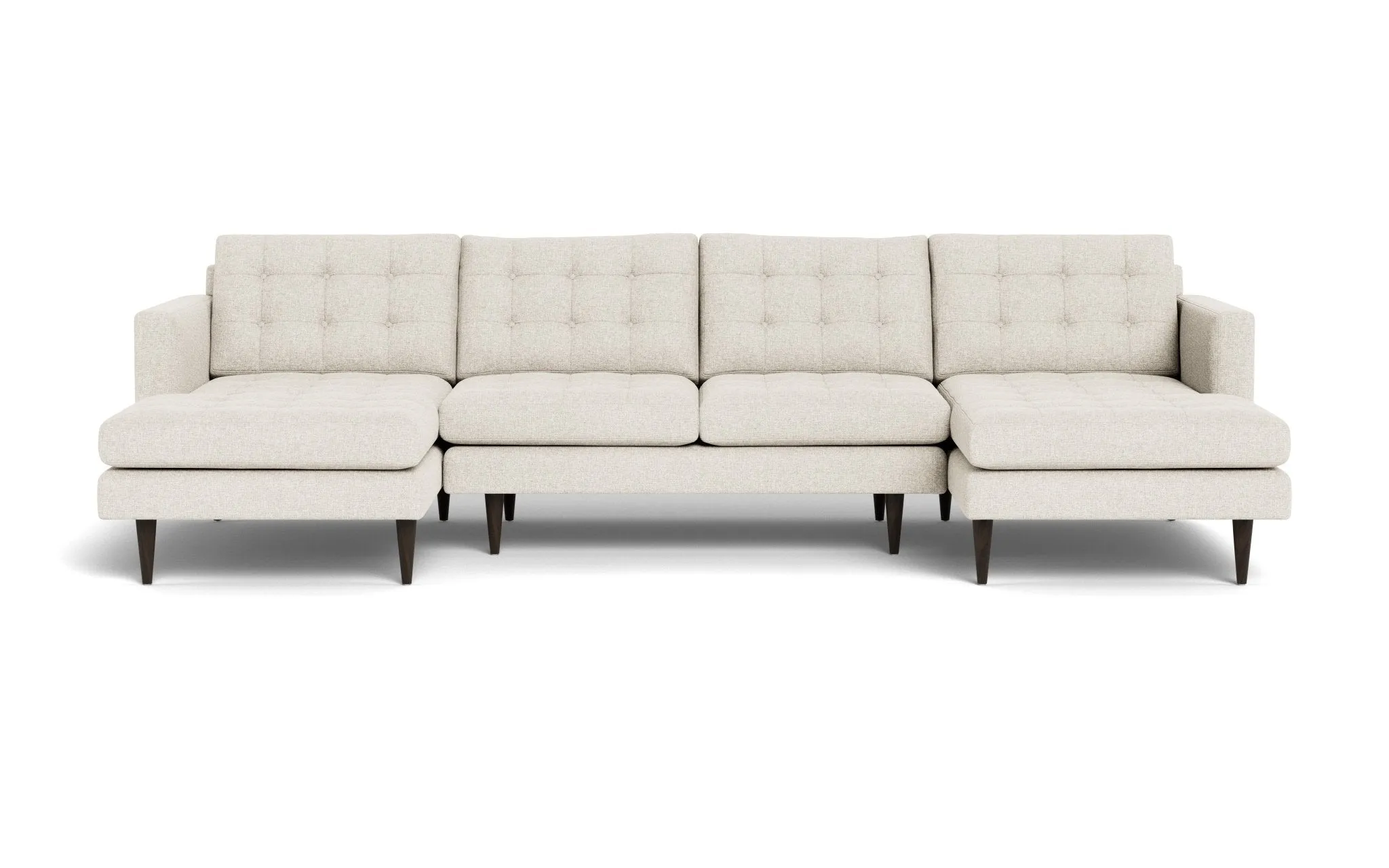 Wallace 126" Double Chaise U Sectional
