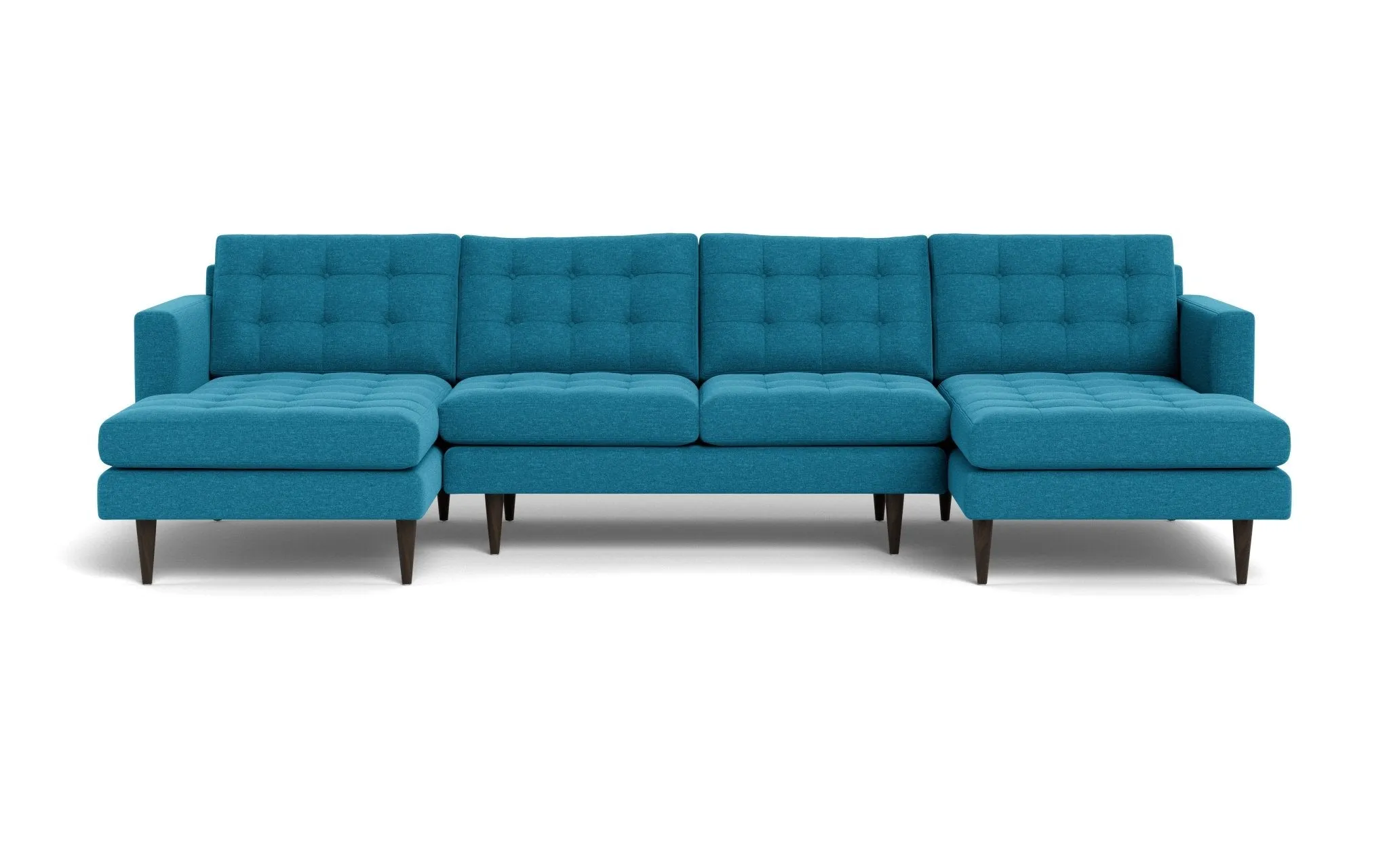 Wallace 126" Double Chaise U Sectional