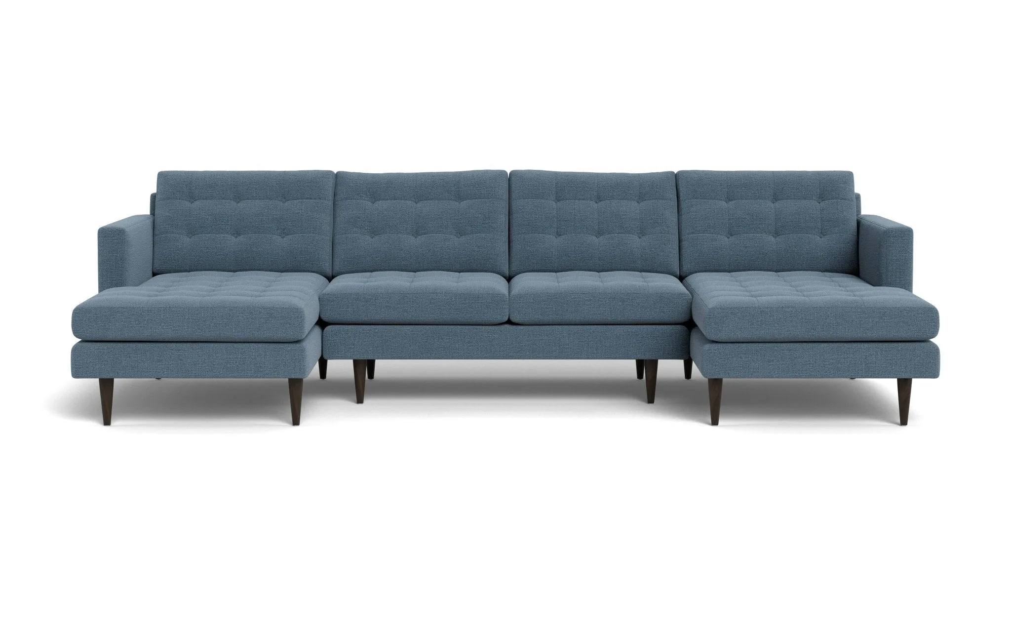 Wallace 126" Double Chaise U Sectional