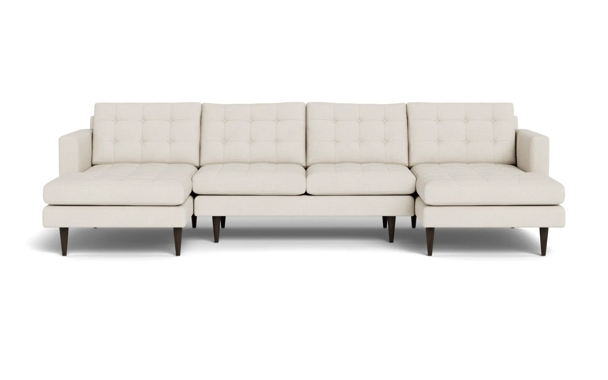 Wallace 126" Double Chaise U Sectional