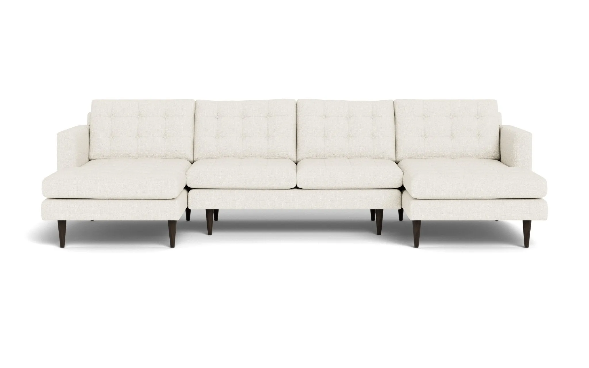 Wallace 126" Double Chaise U Sectional