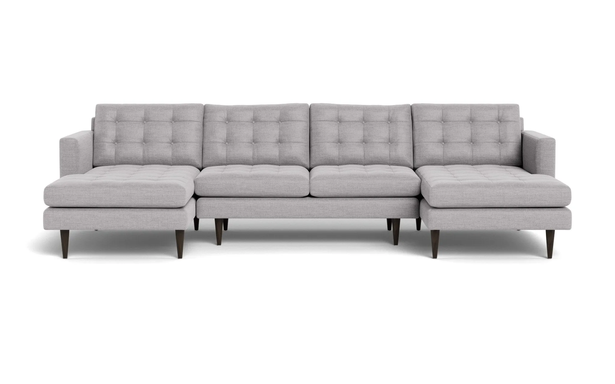 Wallace 126" Double Chaise U Sectional