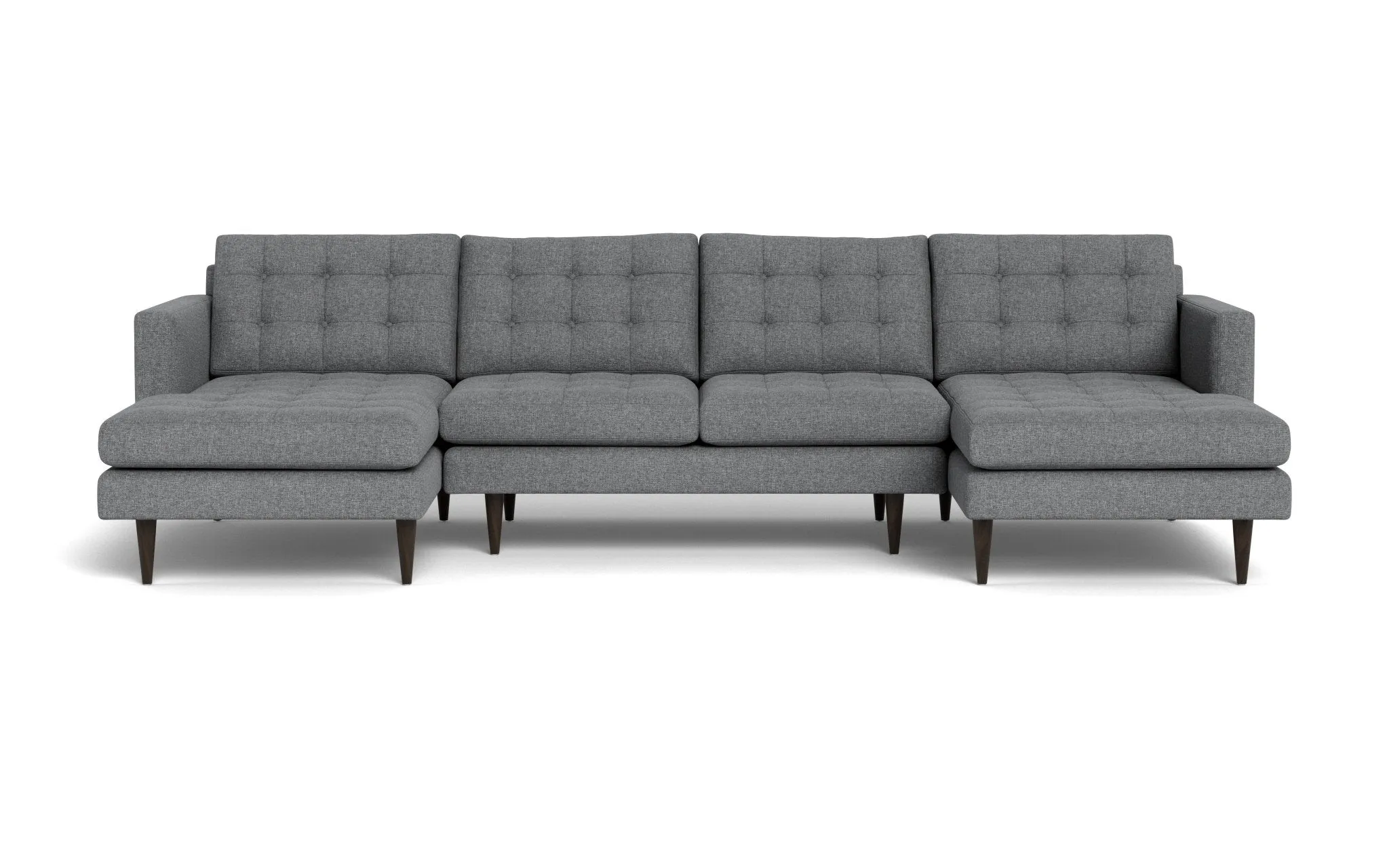 Wallace 126" Double Chaise U Sectional