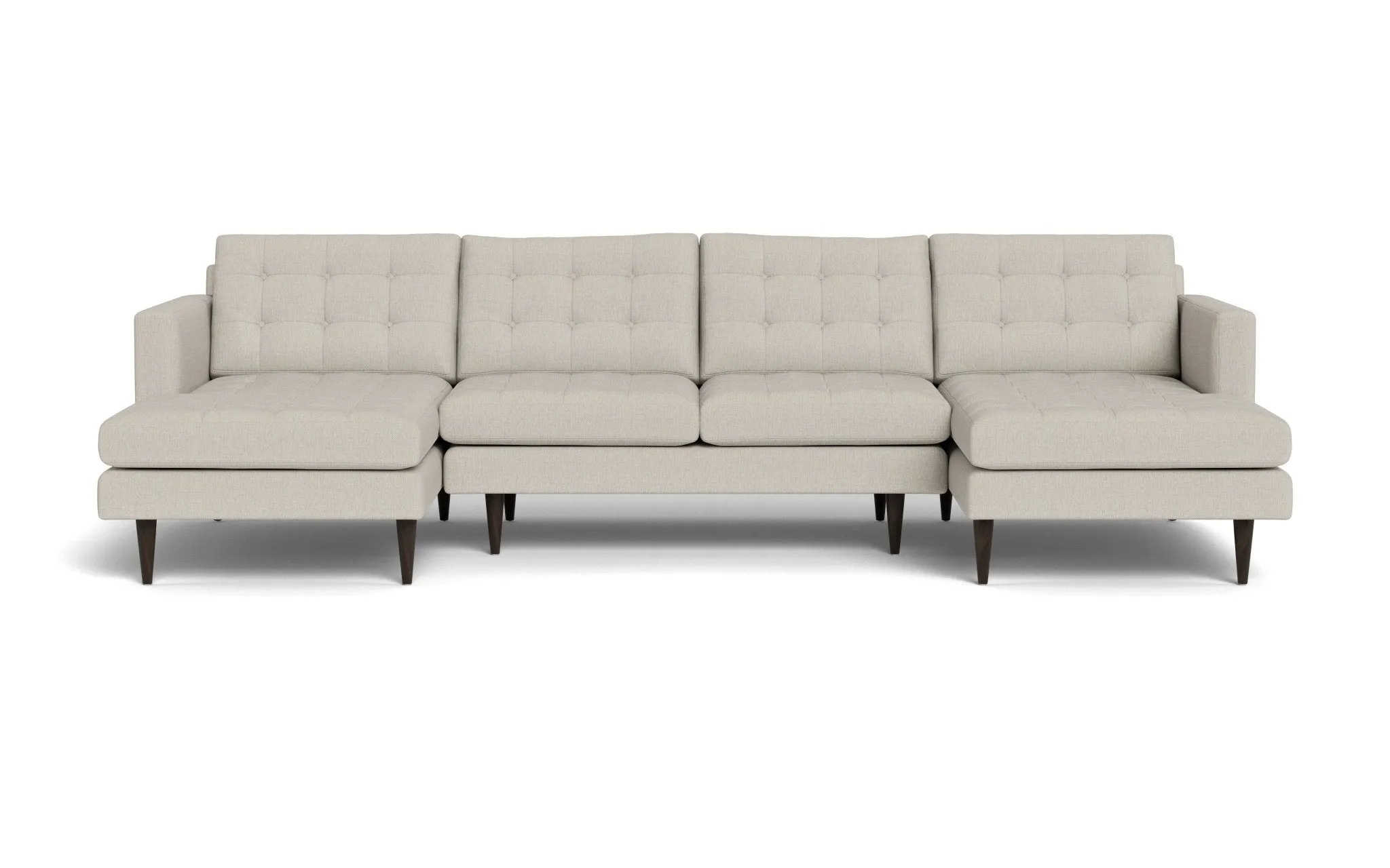 Wallace 126" Double Chaise U Sectional