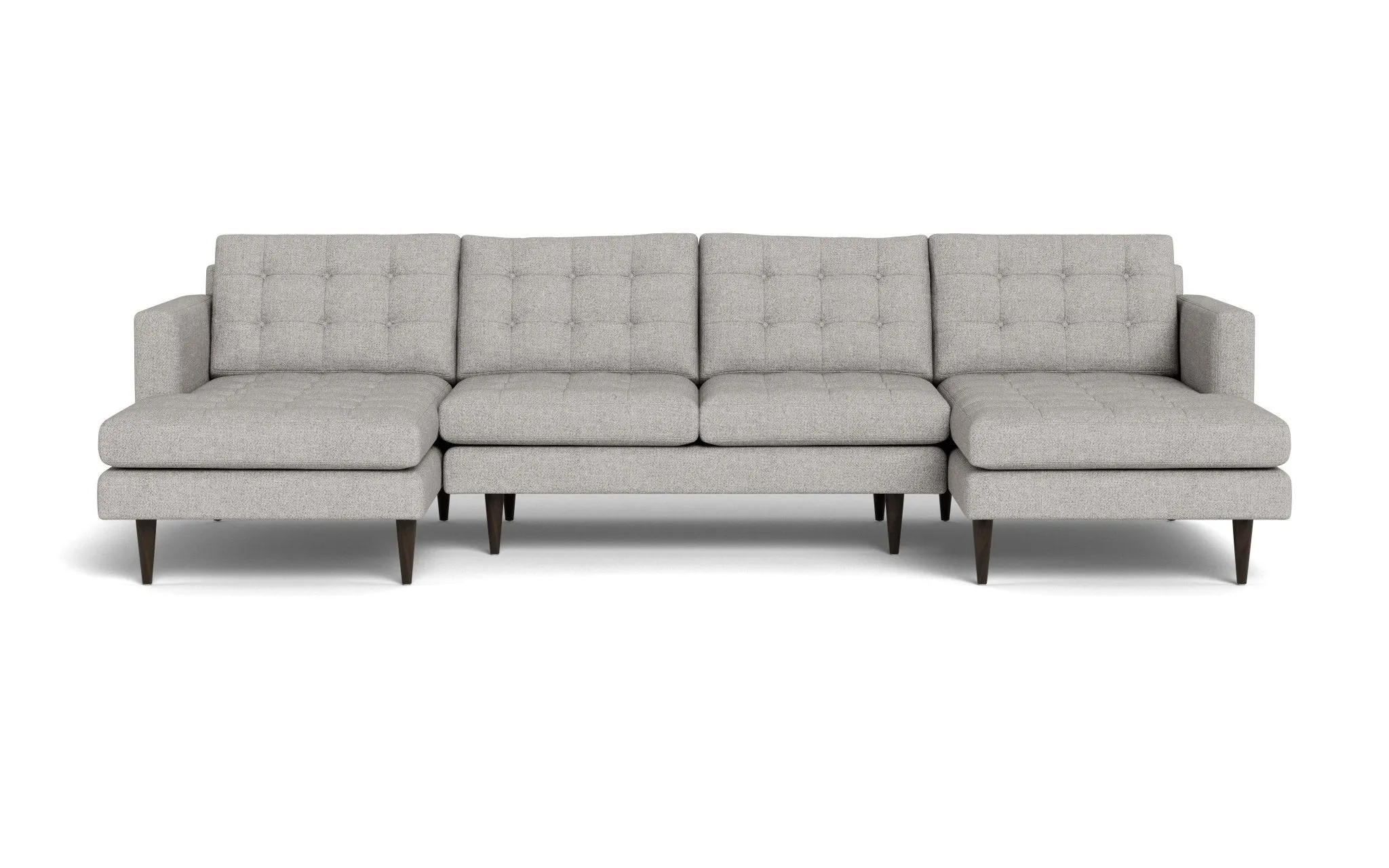 Wallace 126" Double Chaise U Sectional