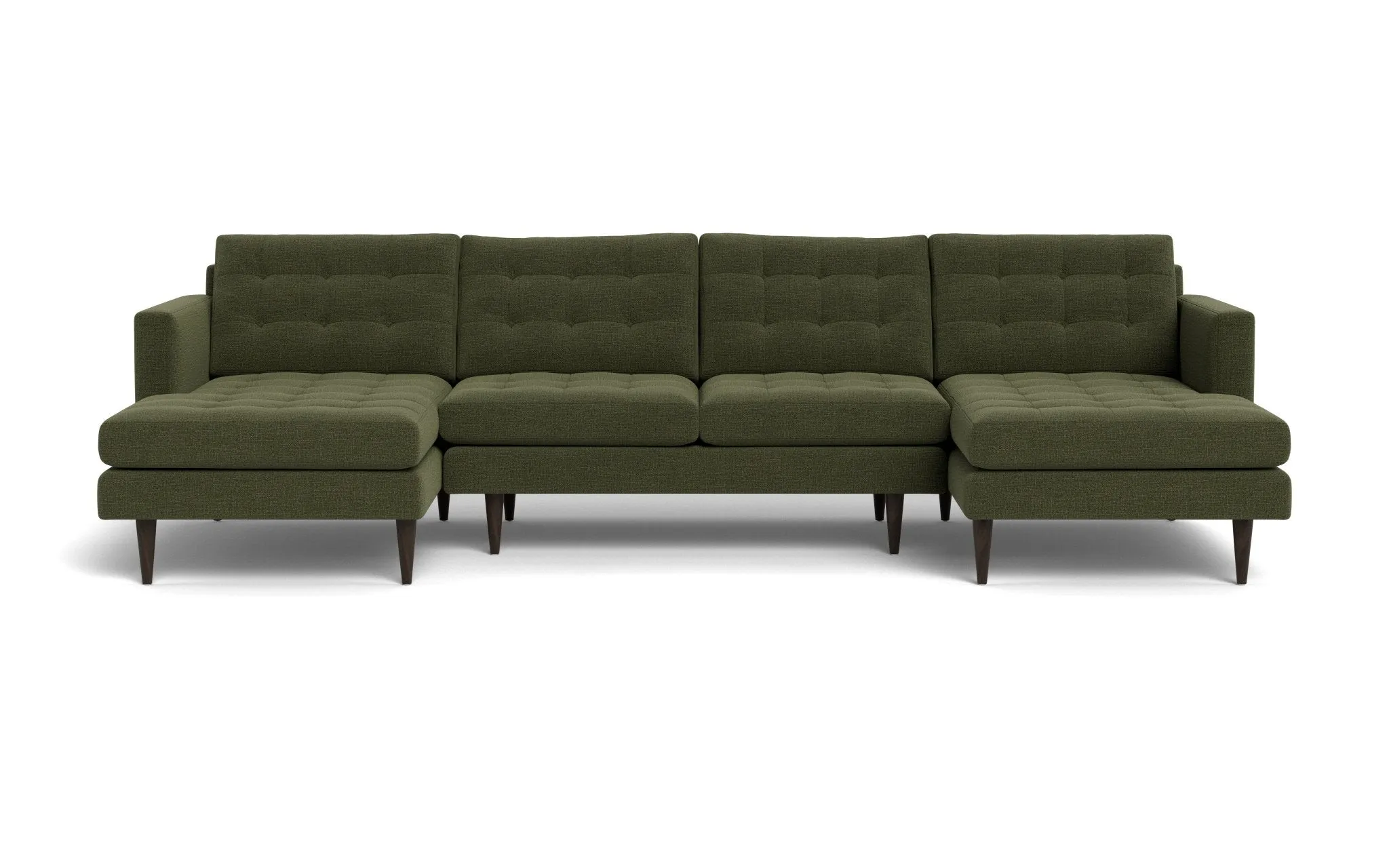 Wallace 126" Double Chaise U Sectional