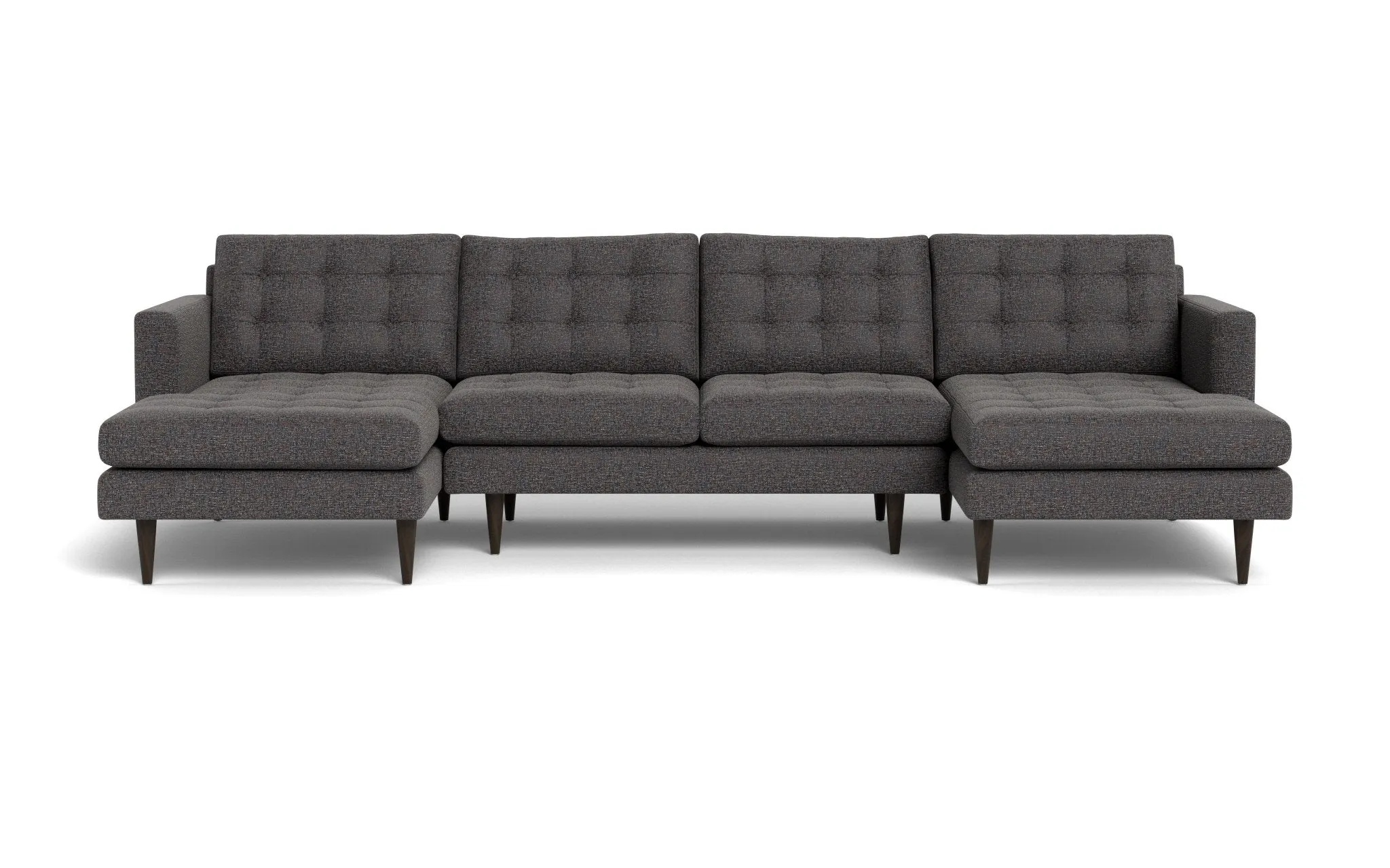 Wallace 126" Double Chaise U Sectional