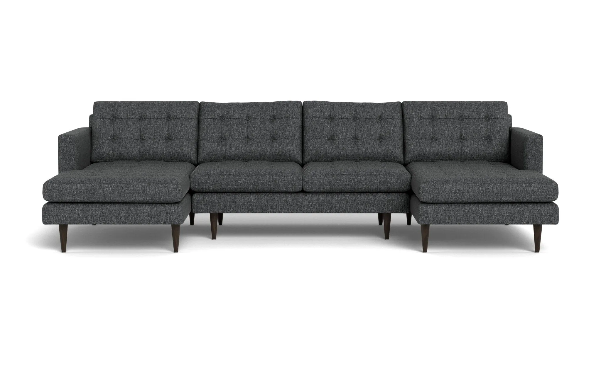 Wallace 126" Double Chaise U Sectional