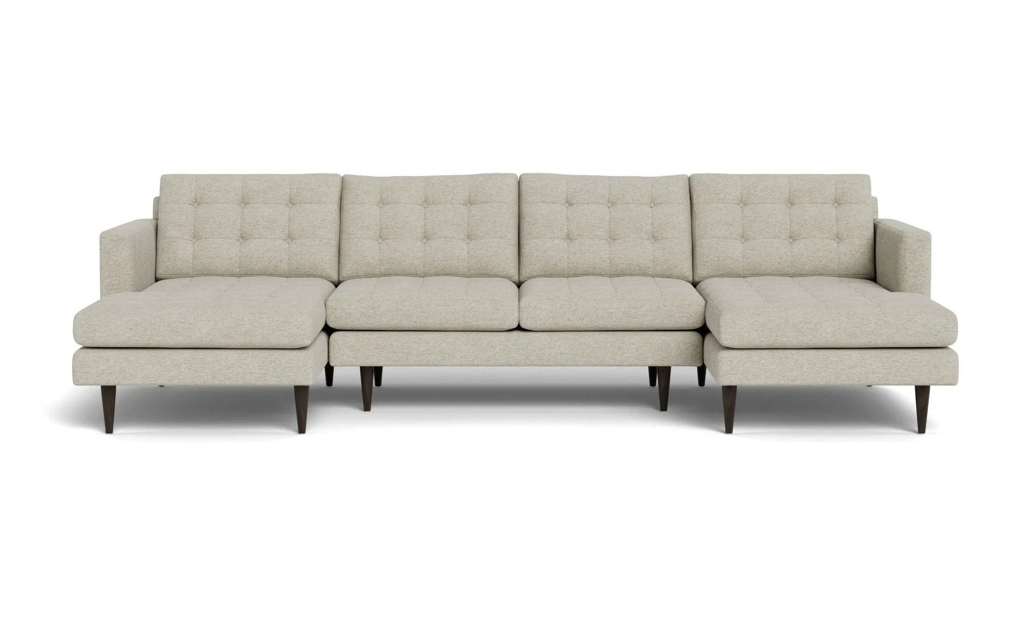 Wallace 126" Double Chaise U Sectional