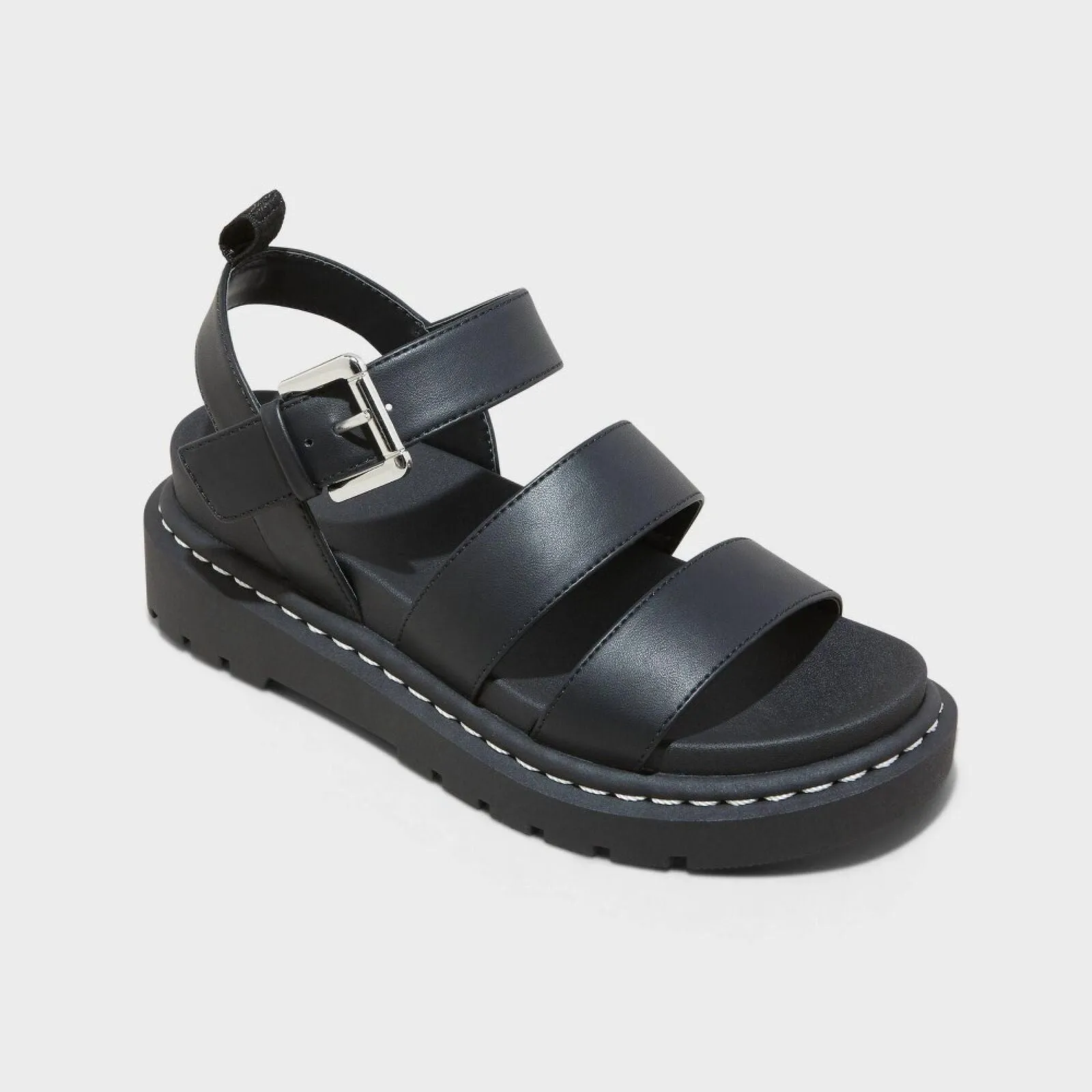 Wild Fable Women's Thalia Lug Slide Sandals 89529858 Black 10M
