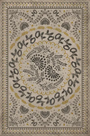 Williamsburg Cozens "Early One Morning" Vinyl Floorcloth - Spicher & Co.