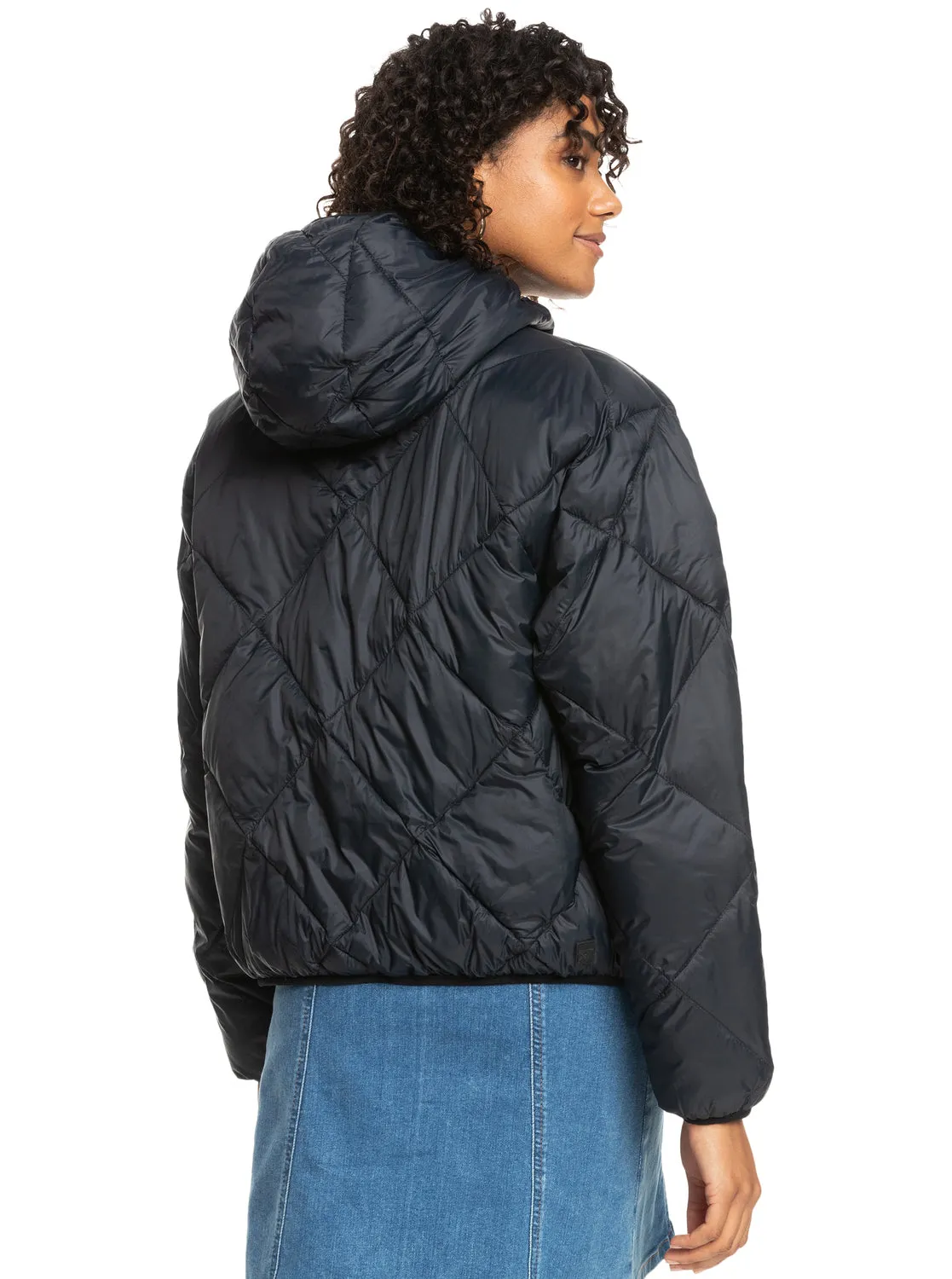 Wind Swept Lightweight Packable Padded Hooded Jacket