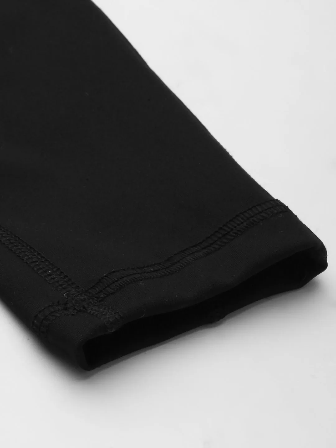 Women's Black Snake Print Active Quick Dry Tights